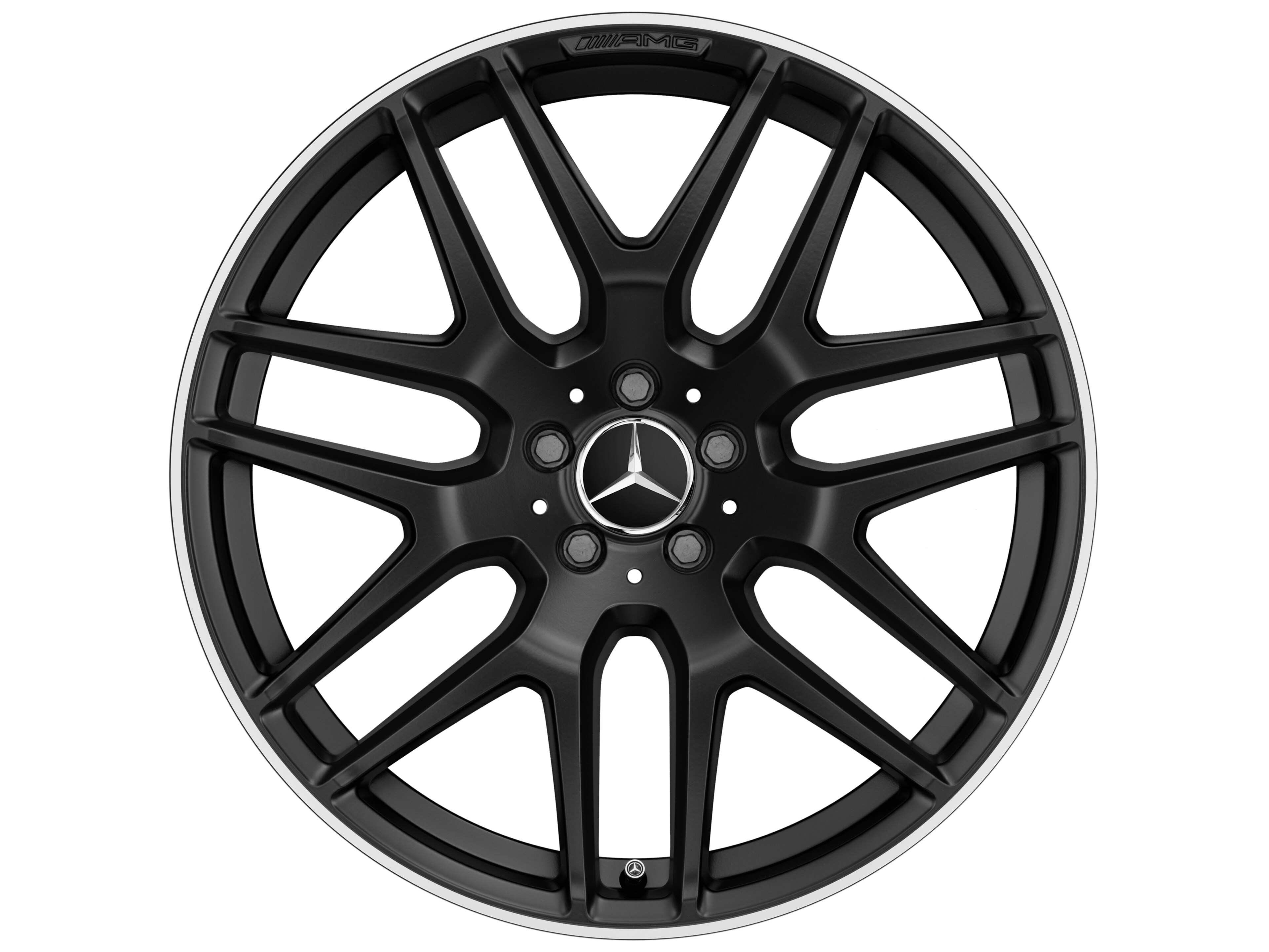 Mercedes-Benz - AMG Leichtmetallrad, im Kreuzspeichen-Design, AMG Leichtmetallrad, im Kreuzspeichen-Design,