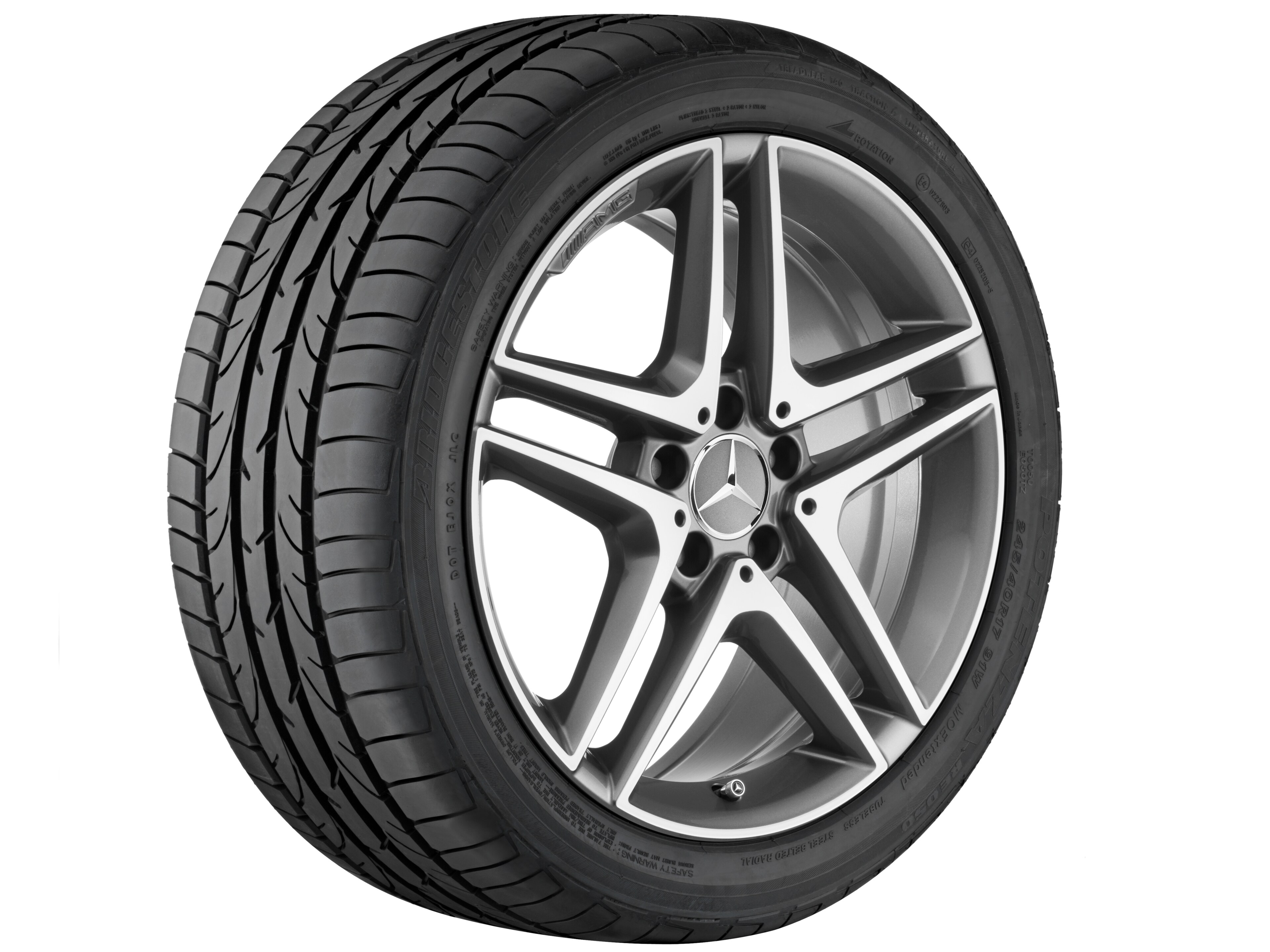 AMG 5-Doppelspeichen-Rad, 45,7 cm (18 Zoll)