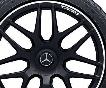 AMG Schmiederad im Kreuzspeichen-Design, 55,9