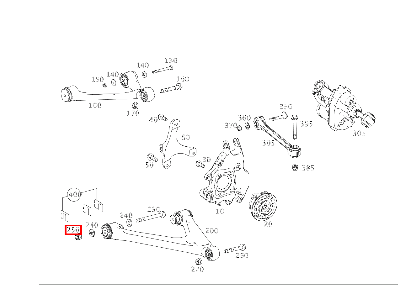 Mutter Querlenker unten an Rahmen rechts; M14X1.5 Mercedes-AMG GT Roadster 190 Mutter Querlenker unten an Rahmen rechts; M14X1.5 Mercedes-AMG GT Roadster 190