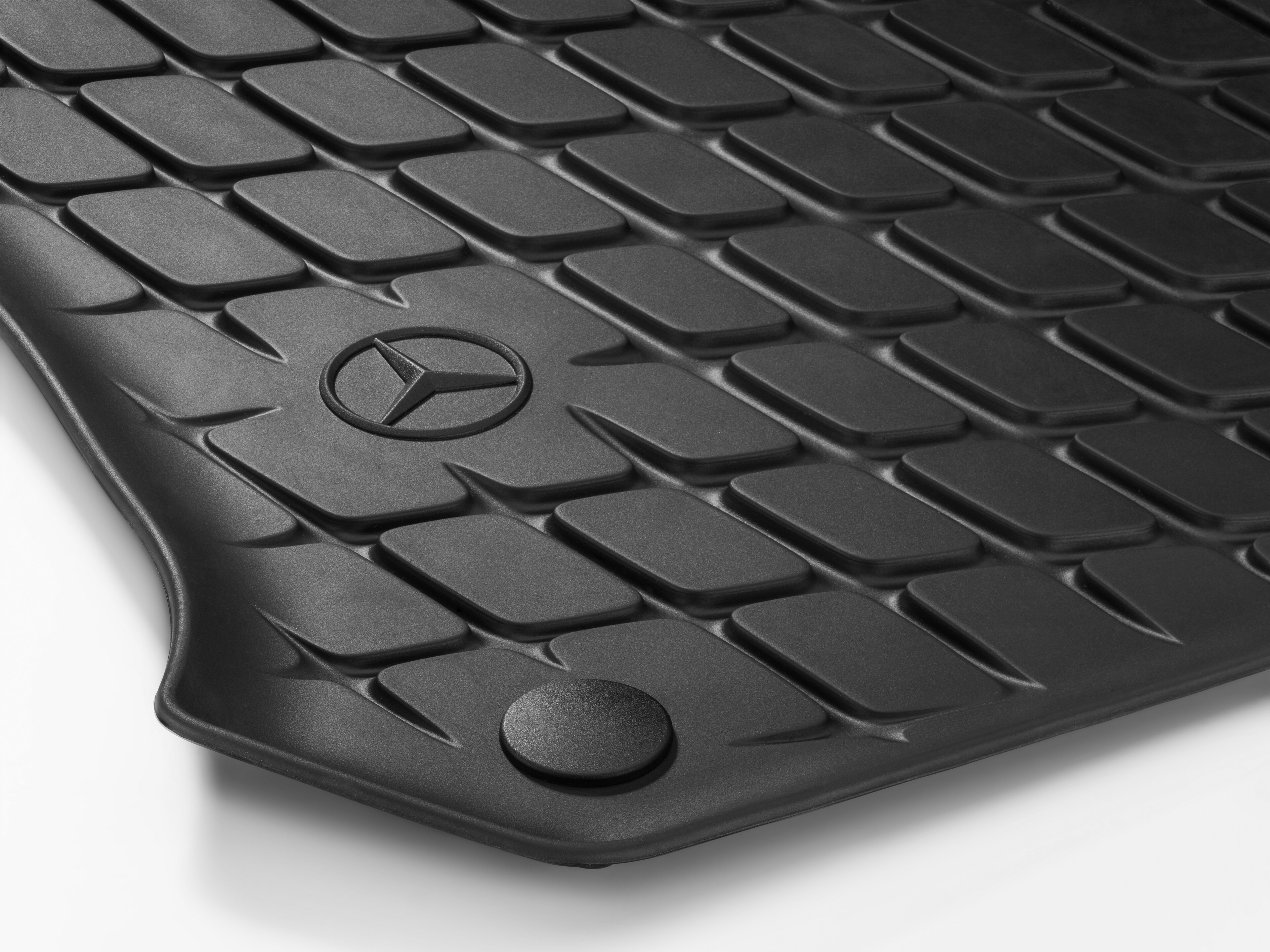 Mercedes-Benz - Allwettermatten Dynamic Squares, Fahrer-/Beifahrermatte, 2-teilig