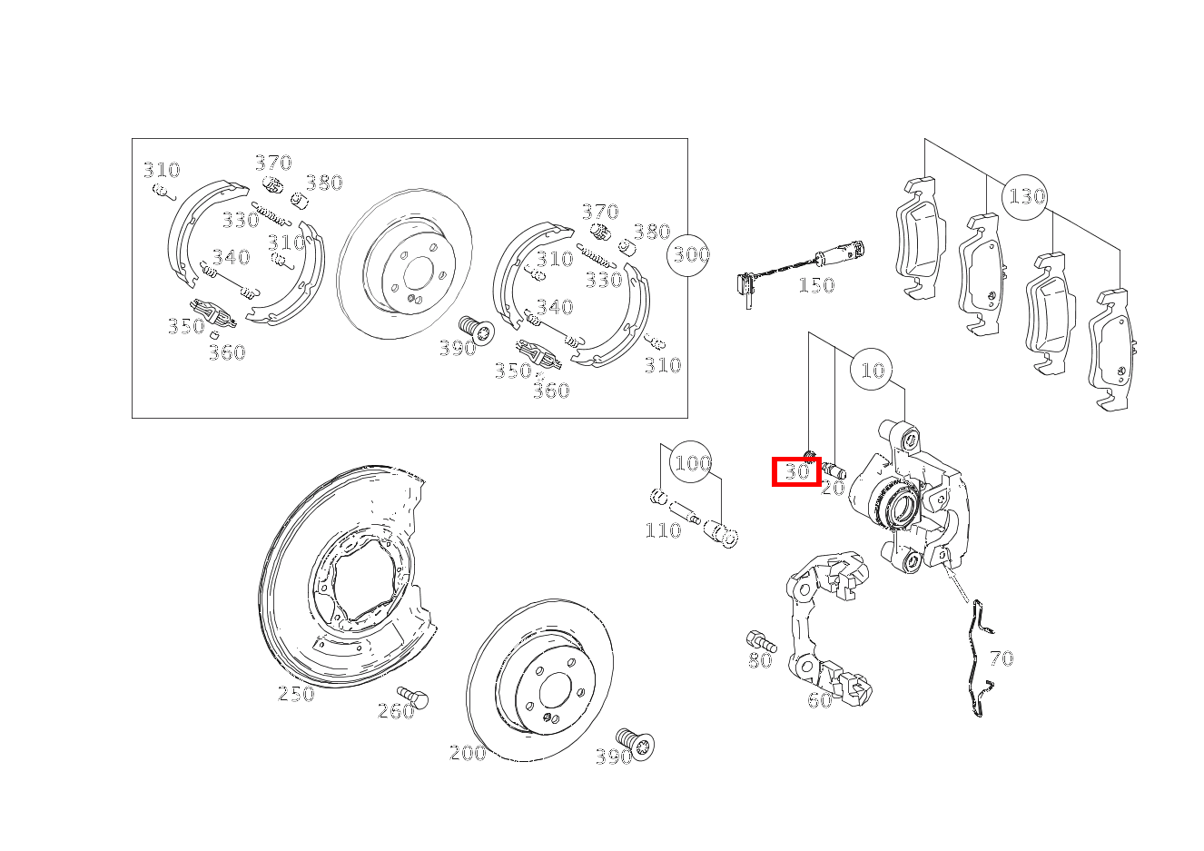 Schutzkappe Entlüfterventil GLK 350 4MATIC 204