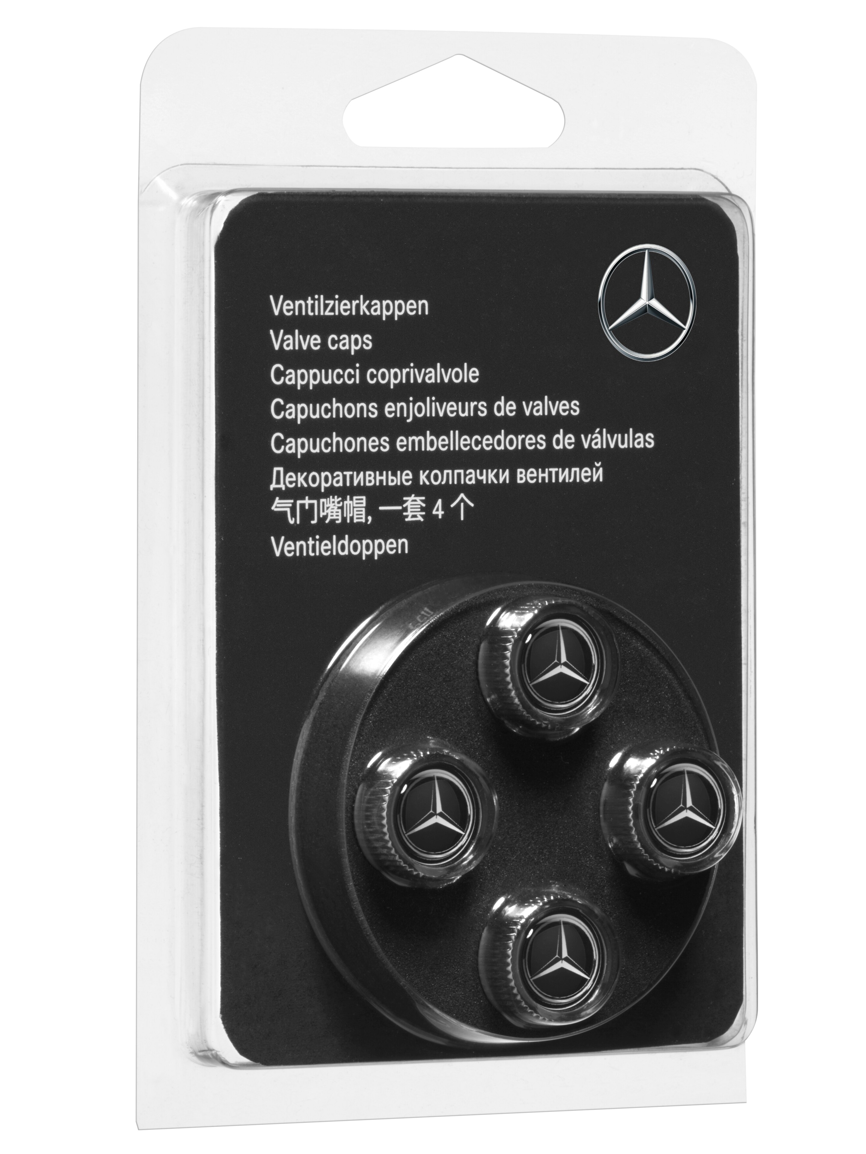 Mercedes-Benz - Ventilzierkappe, Set, 4-teilig Ventilzierkappe, Set, 4-teilig