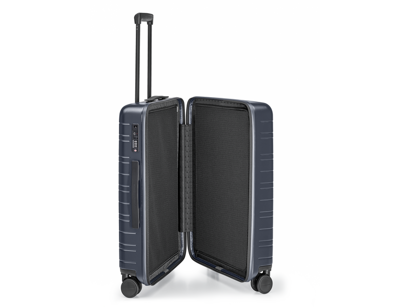 Koffer, H6 dunkelblau, Polycarbonat / Polyester, HORIZN STUDIOS