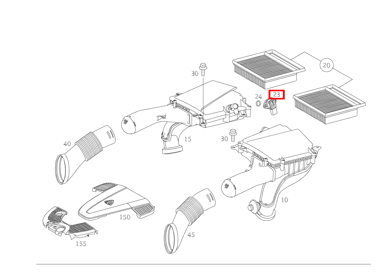Drucksensor Maybach 62 S (langer Radstand) 240
