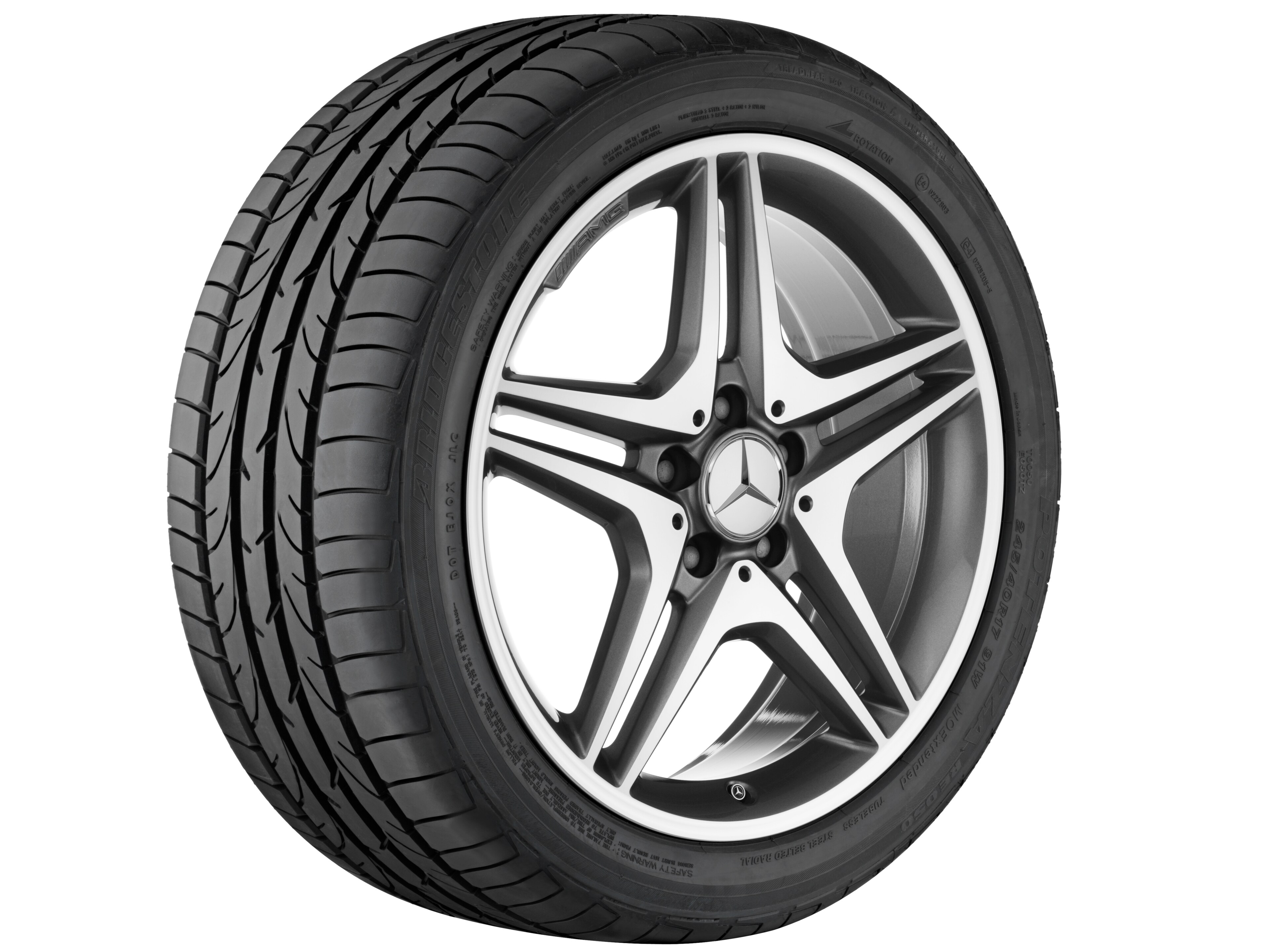 AMG 5-Doppelspeichen-Rad, 45,7 cm (18 Zoll)