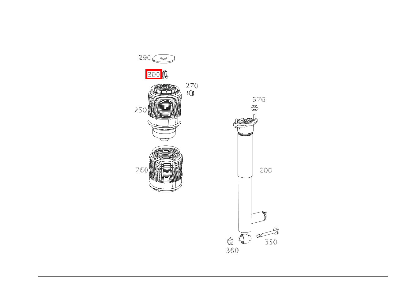 Befestigungsclip LUFTFEDER AN KAROSSERIE E 400 T 4MATIC 212 Befestigungsclip LUFTFEDER AN KAROSSERIE E 400 T 4MATIC 212