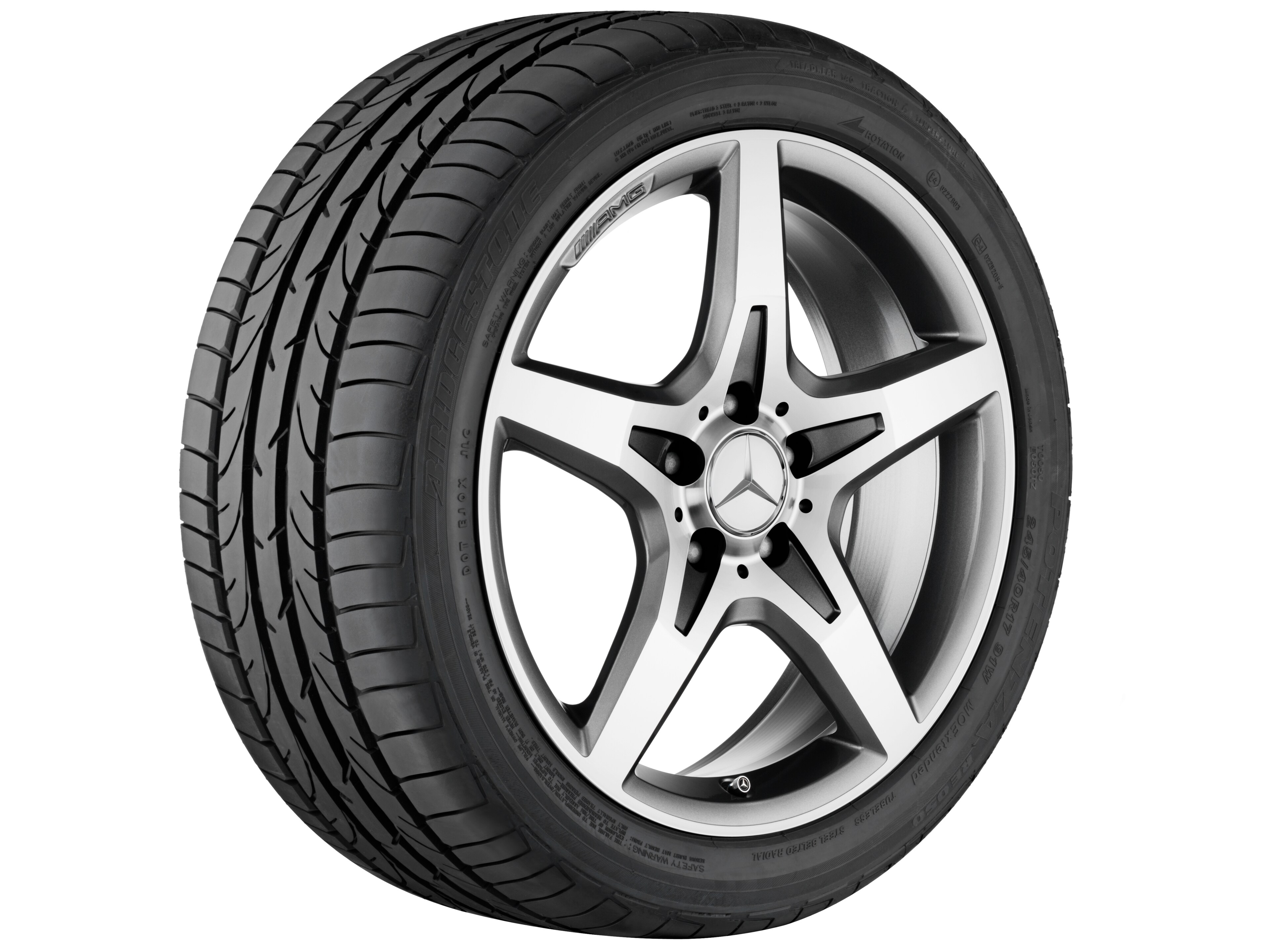 AMG 5-Speichen-Rad, 45,7 cm (18 Zoll)