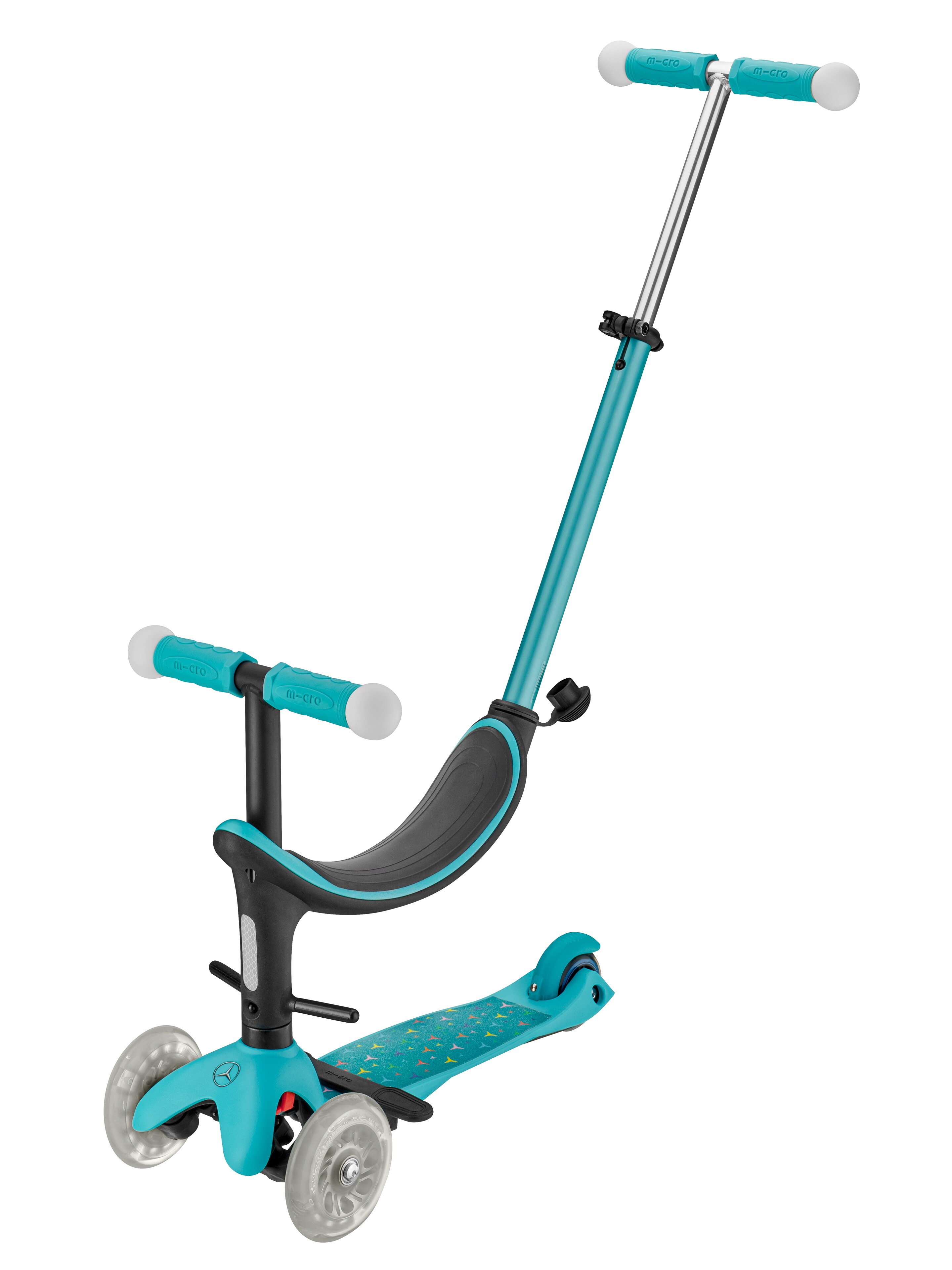 Mercedes-Benz - Tretroller Kinder 4in 1