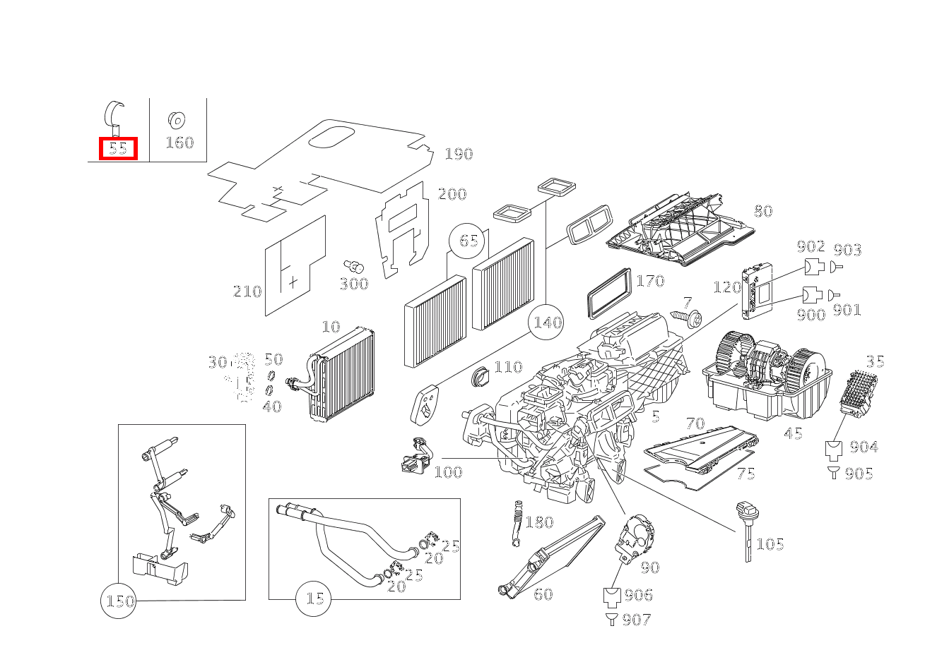 SPANNFEDER GEHAEUSEOBERTEIL AN GEHAEUSEUNTERTEIL S 550 Limousine lang BCA 221 SPANNFEDER GEHAEUSEOBERTEIL AN GEHAEUSEUNTERTEIL S 550 Limousine lang BCA 221