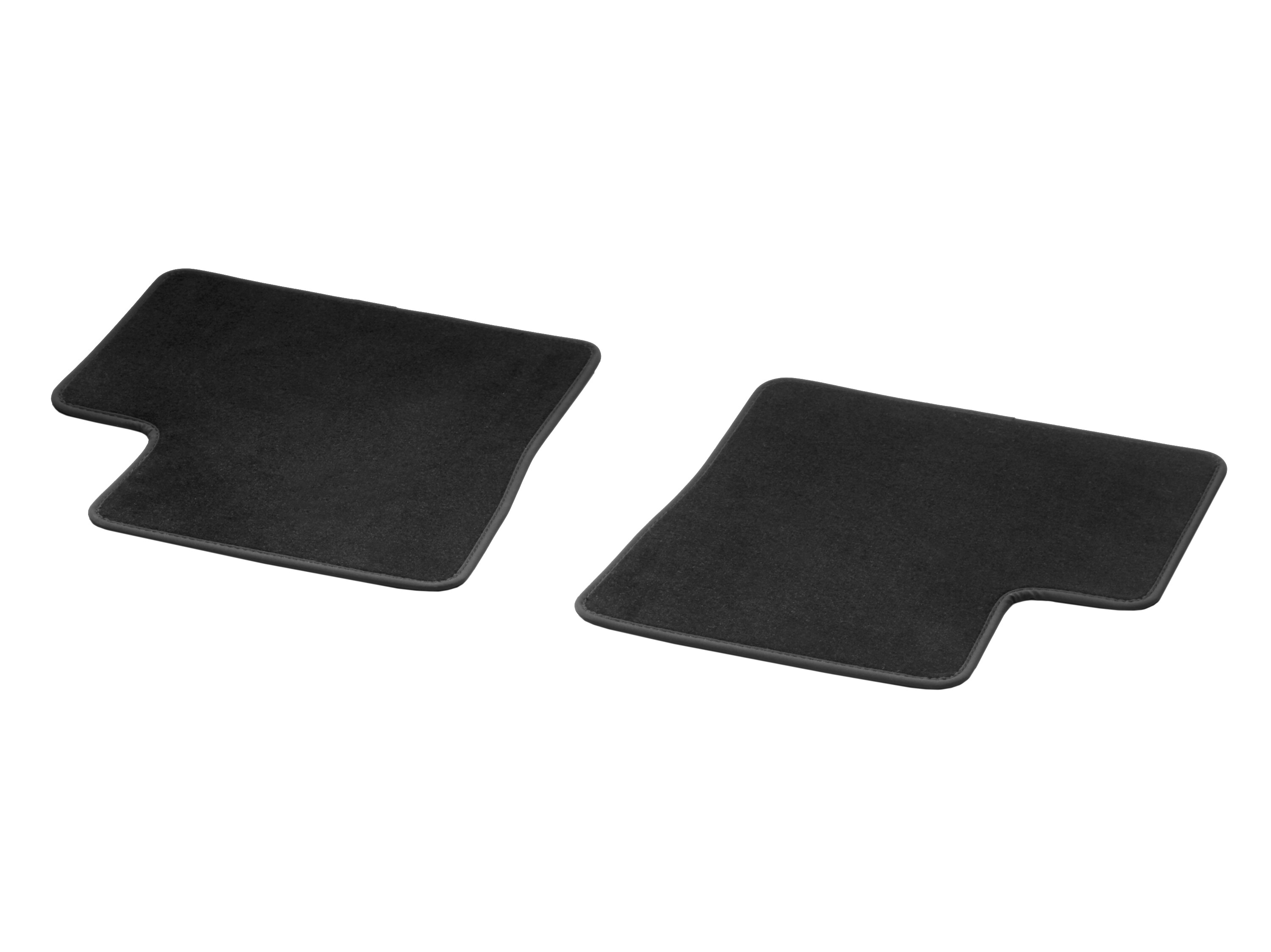 Mercedes-Benz - Veloursmatten, Fond, 2-teilig Veloursmatten, Fond, 2-teilig