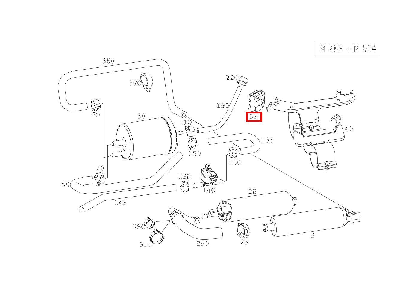 ELASTOMERRING Maybach 62 S (langer Radstand) 240