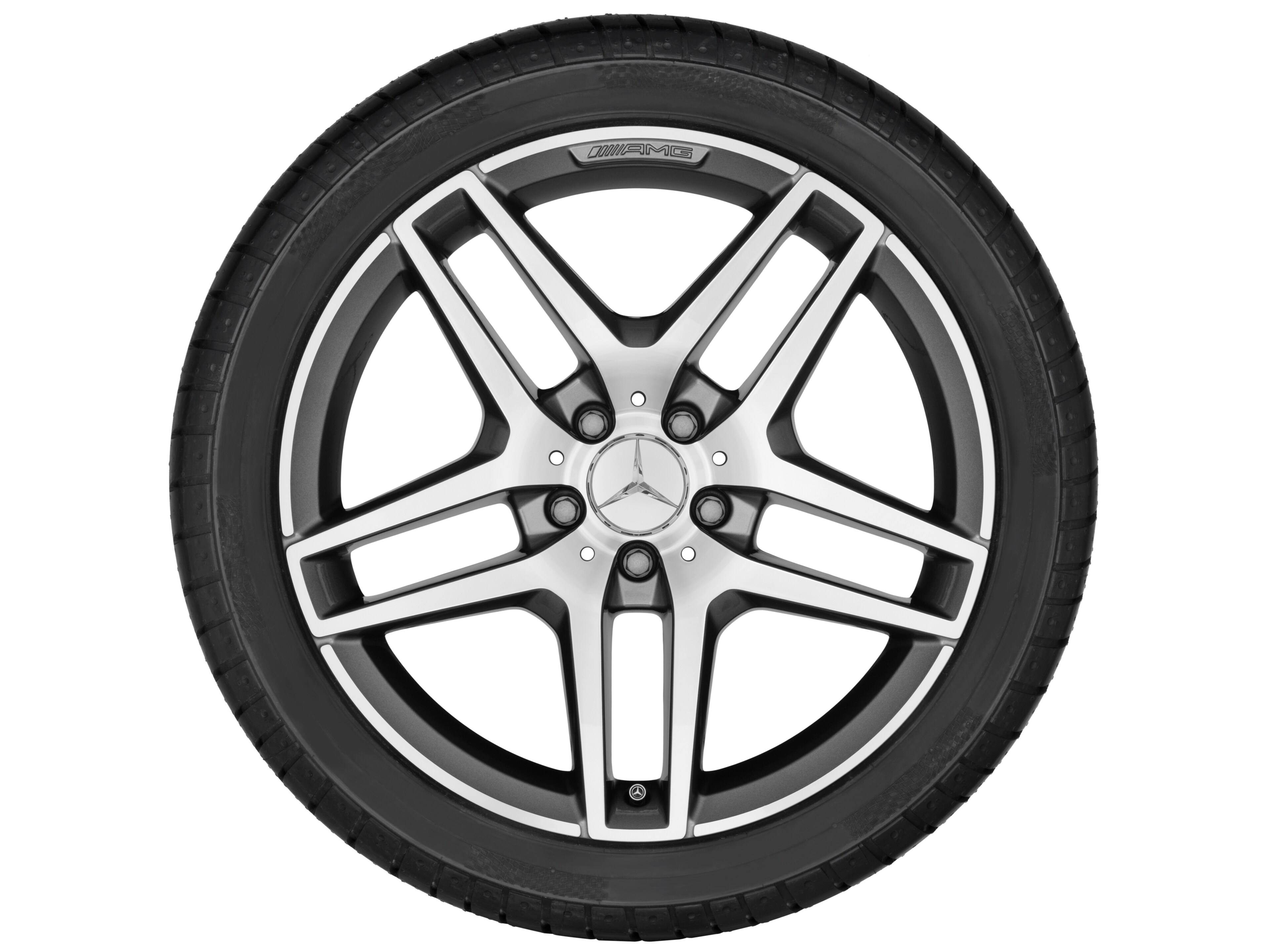 Mercedes-Benz - AMG 5-Doppelspeichen-Rad, 45,7 cm (18 Zoll) AMG 5-Doppelspeichen-Rad, 45,7 cm (18 Zoll)