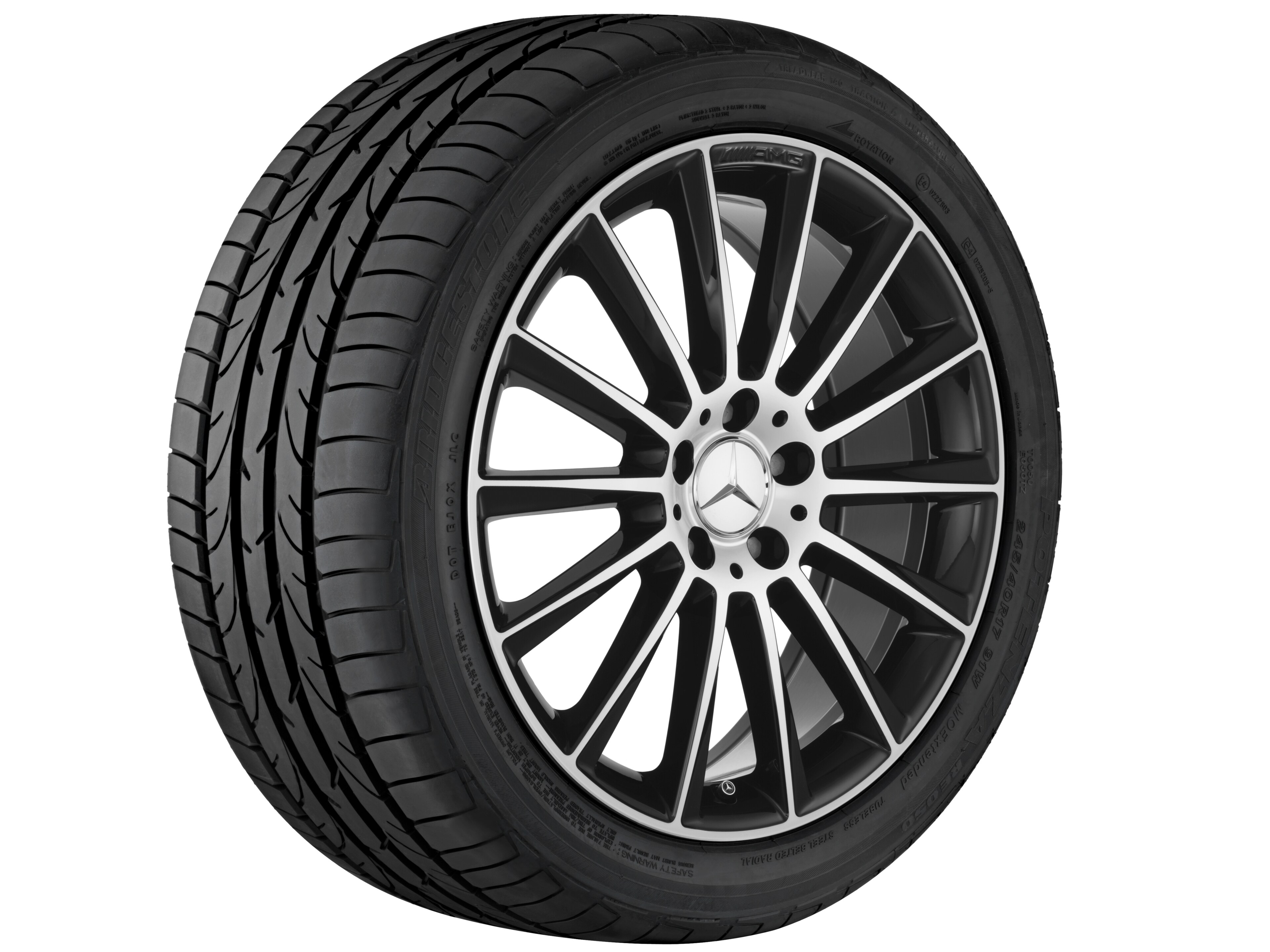 AMG Vielspeichen-Rad, 48,3 cm (19 Zoll)