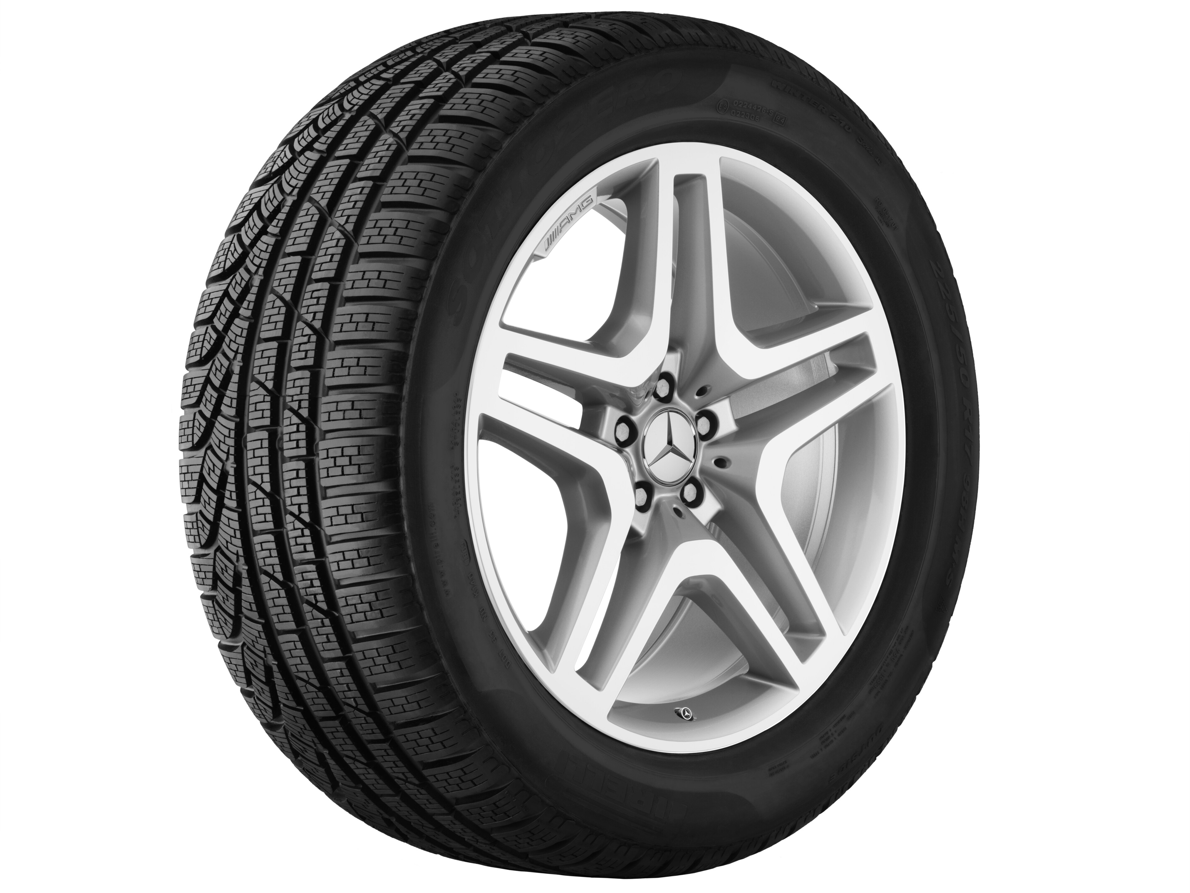 AMG 5-Doppelspeichen-Rad, 53,3 cm (21 Zoll)