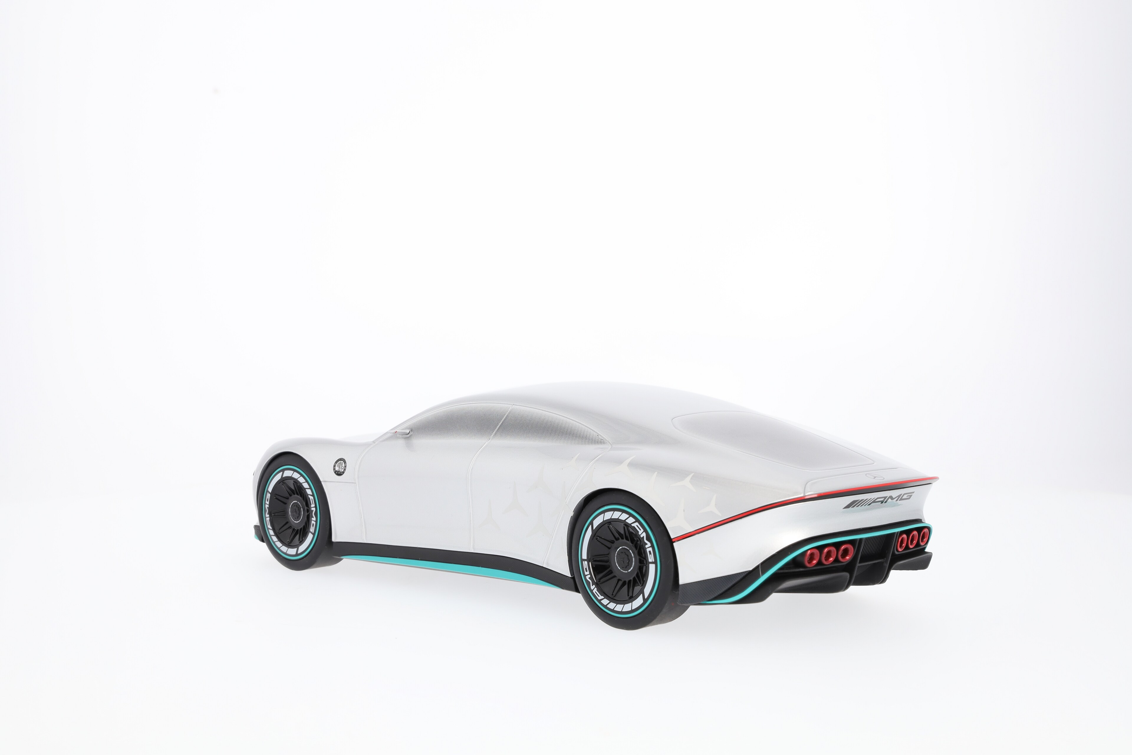 Vision AMG, Showcar silber alubeam, NZG, 1:18