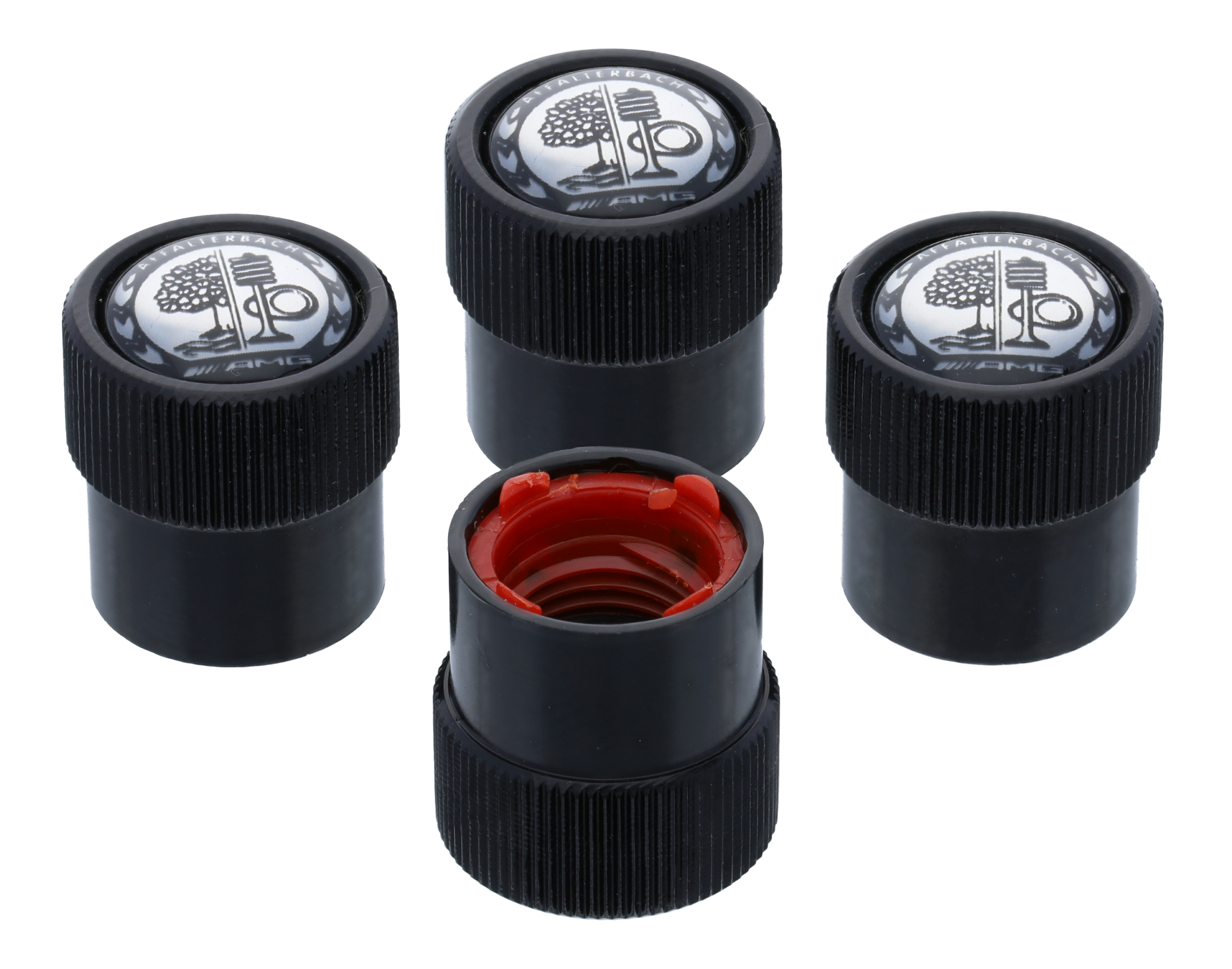 Mercedes-Benz -  AMG Ventilzierkappen, mit Affalterbach Wappen