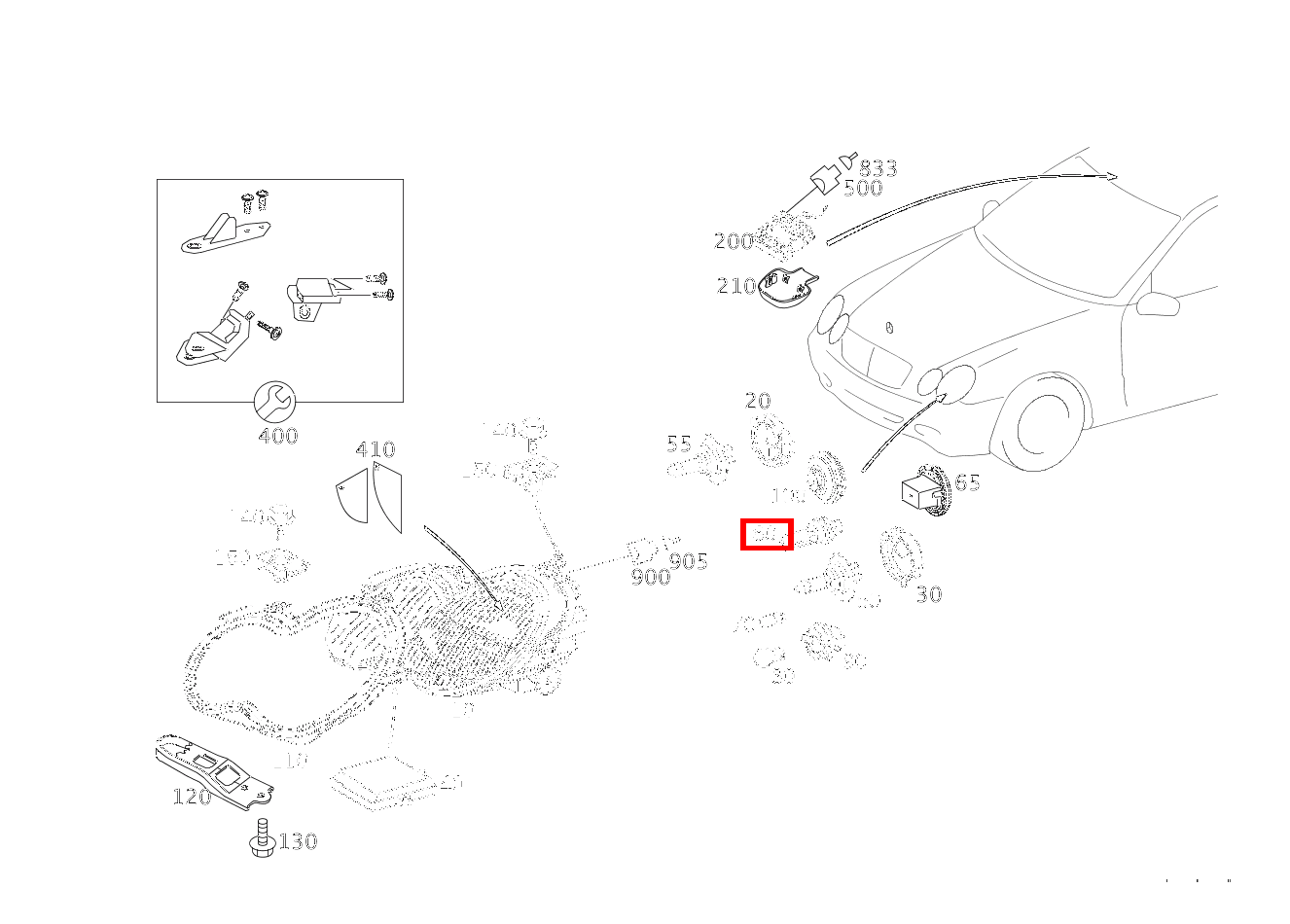 GASENTLAD.LAMPE ABBLENDLICHT UND FERNLICHT; D2S 12V-35W CLK 63 AMG Cabriolet 209 GASENTLAD.LAMPE ABBLENDLICHT UND FERNLICHT; D2S 12V-35W CLK 63 AMG Cabriolet 209