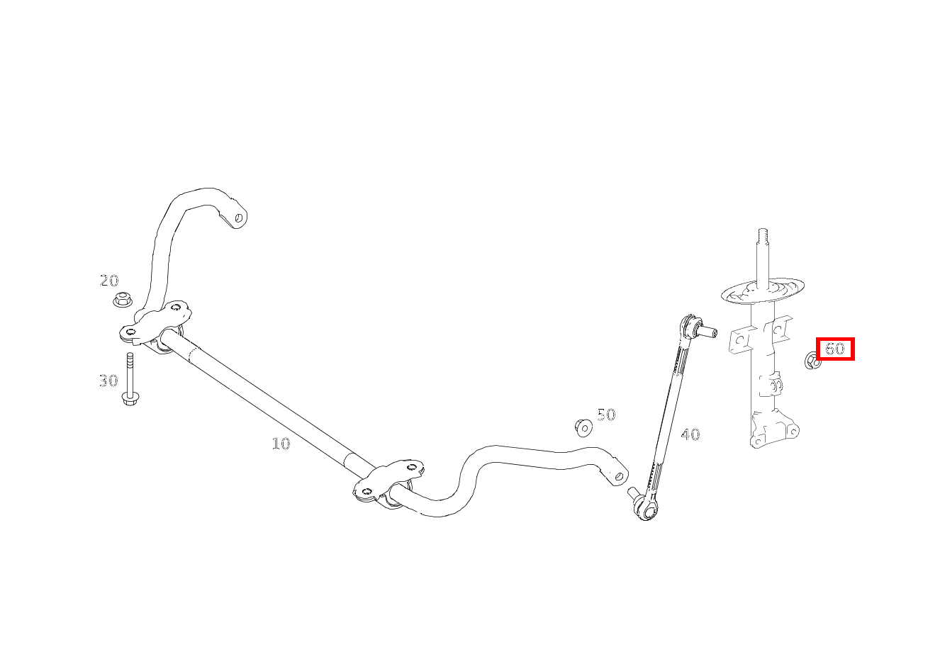 Mutter DREHSTABGESTAENGE AN FEDERBEIN; M12X1.5 E 350 4MATIC Limousine BCA 212 Mutter DREHSTABGESTAENGE AN FEDERBEIN; M12X1.5 E 350 4MATIC Limousine BCA 212