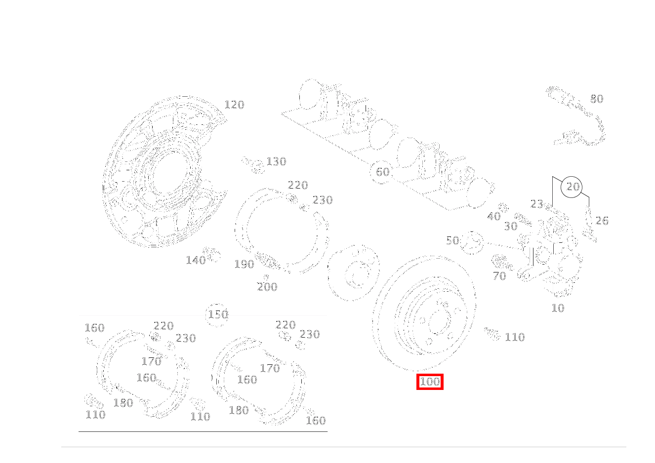 Bremsscheibe C 280 T-Modell 203 Bremsscheibe C 280 T-Modell 203