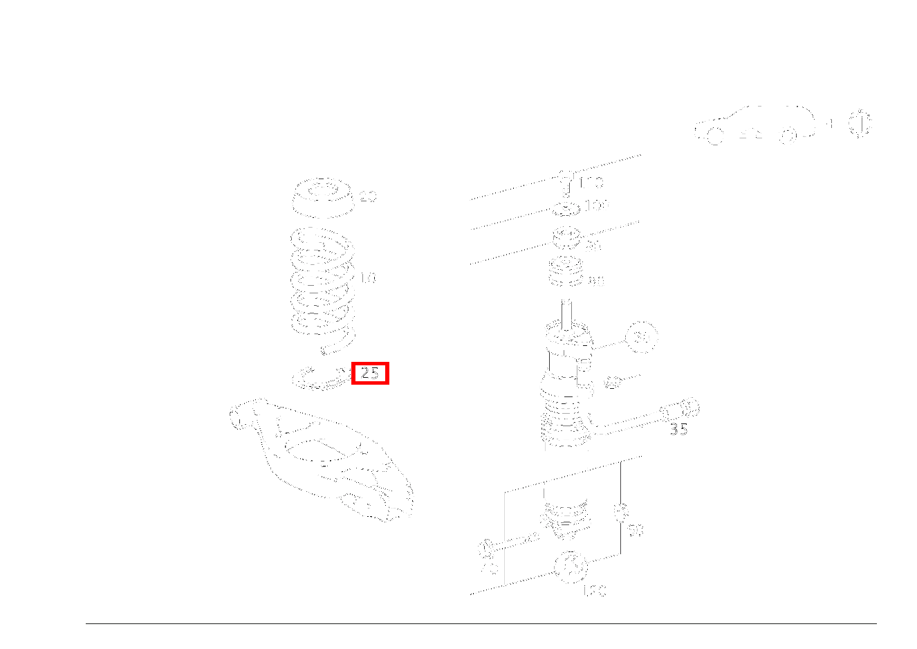 FEDERAUFLAGE UNTEN E280 210 FEDERAUFLAGE UNTEN E280 210