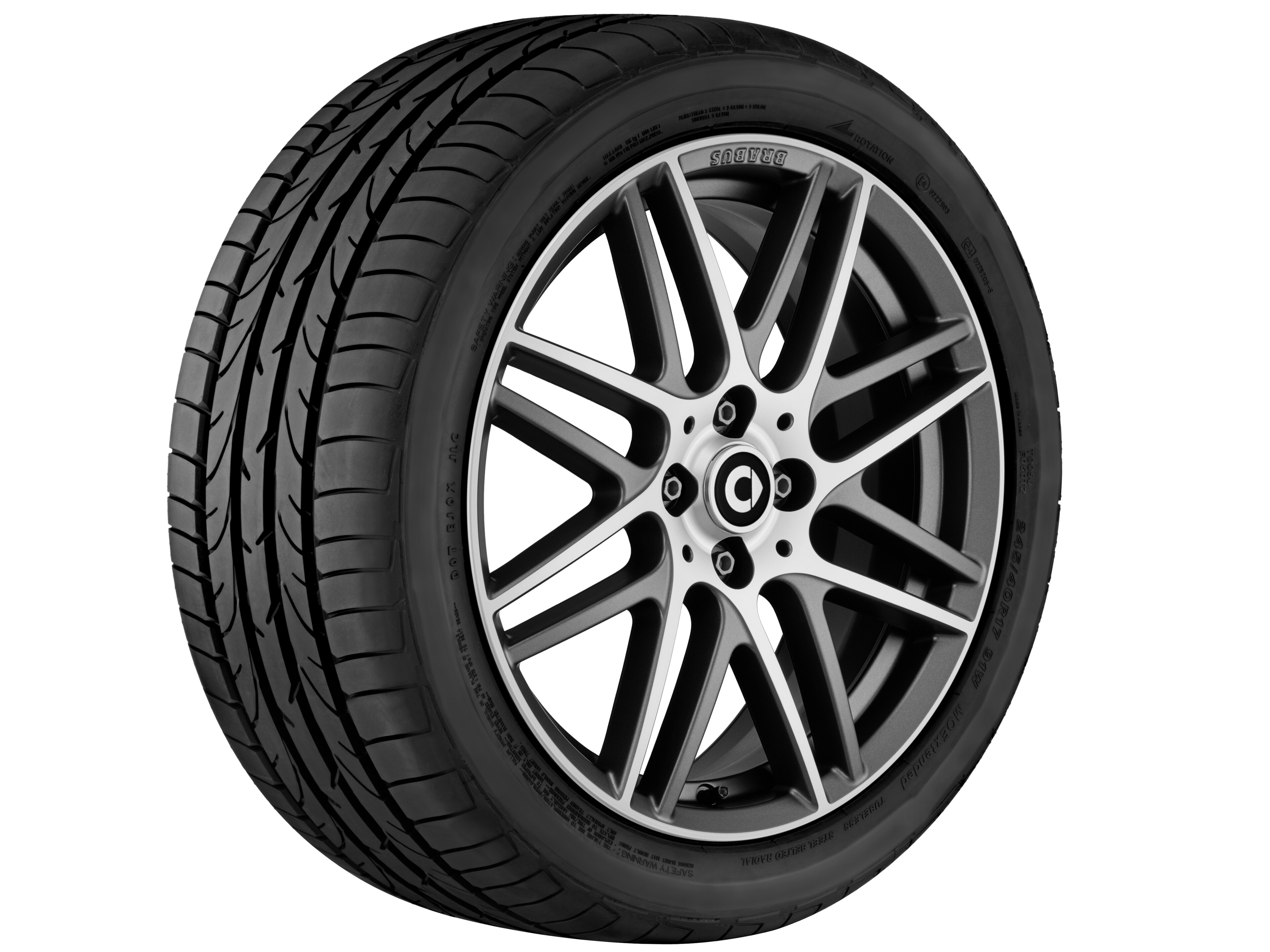 BRABUS Monoblock IX Leichtmetallräder, 43,2 c