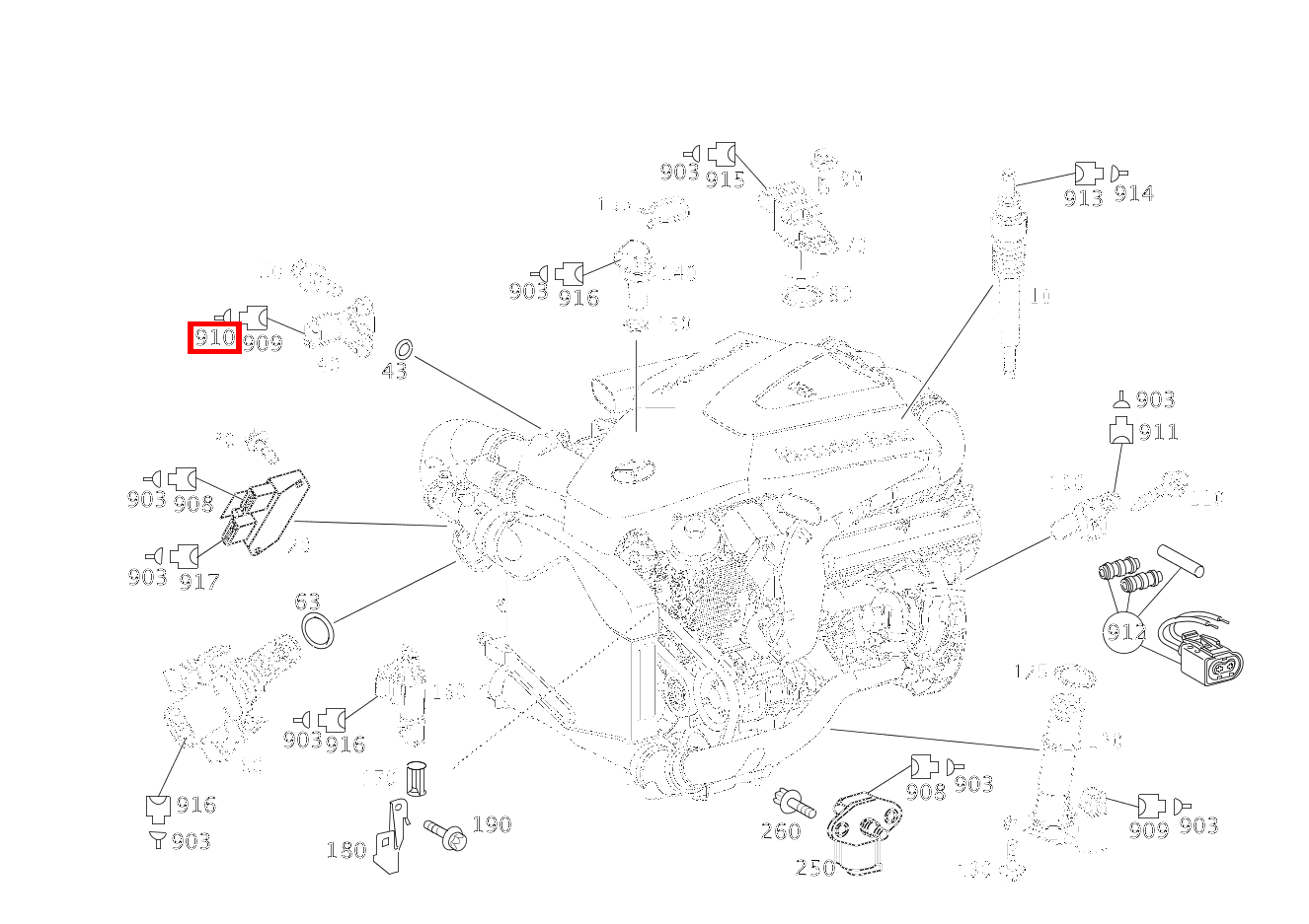 Kontaktbuchse 0.5-0.75 MM2 MQS ELA G 400CDI 4X4 2850 463