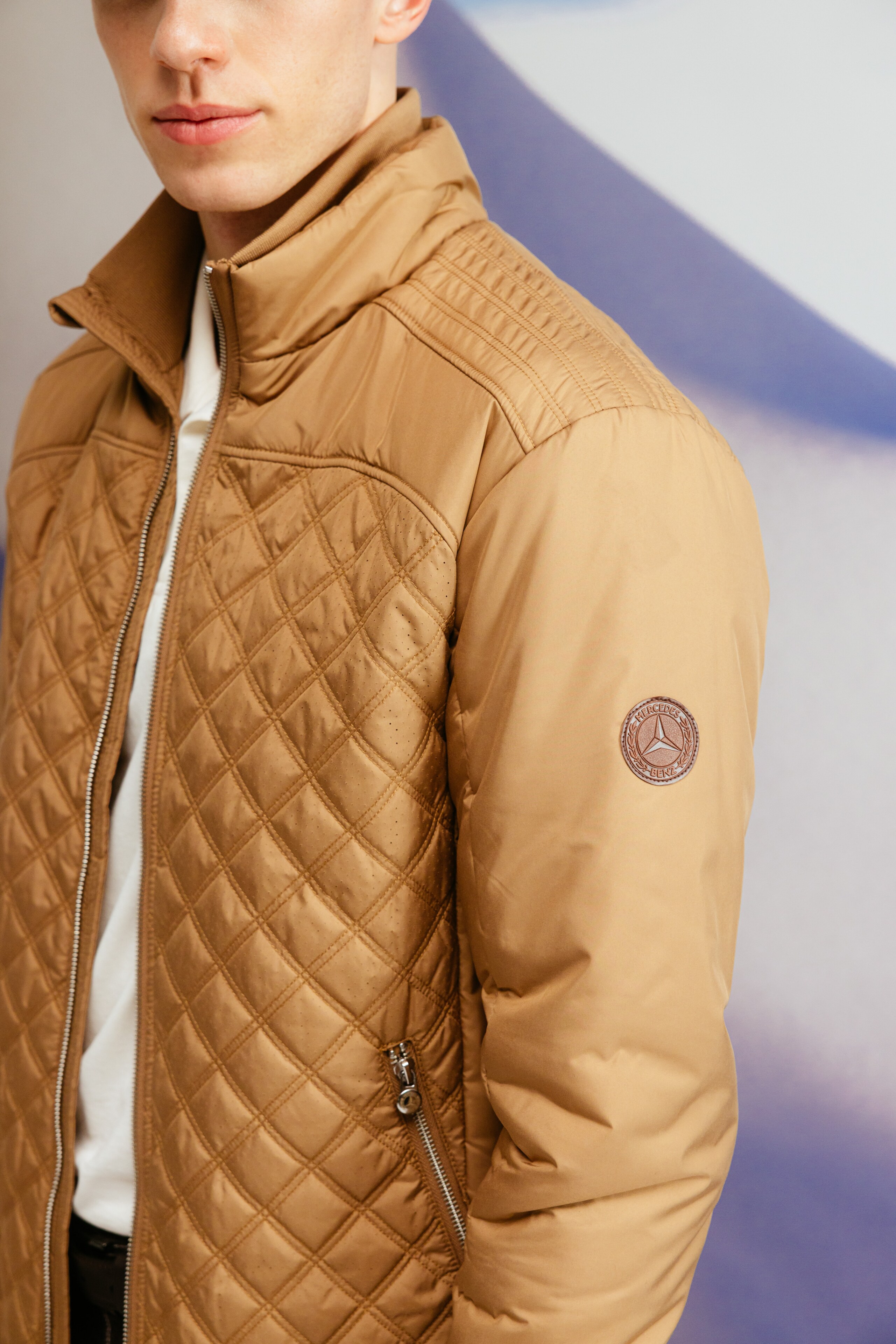 Mercedes-Benz - Jacke Herren, cognac