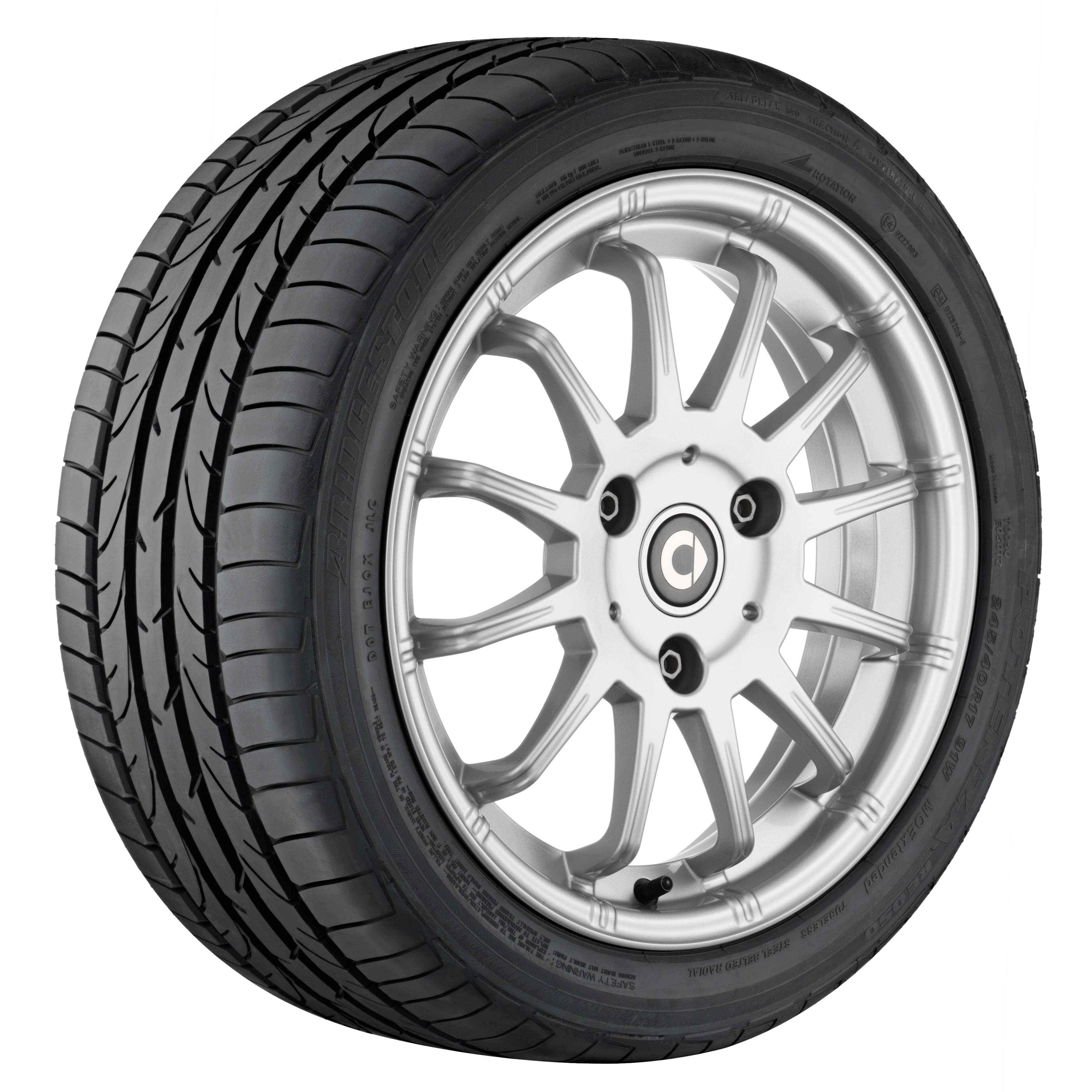 12-Speichen-Leichtmetallrad, 38,1 cm (15 Zoll