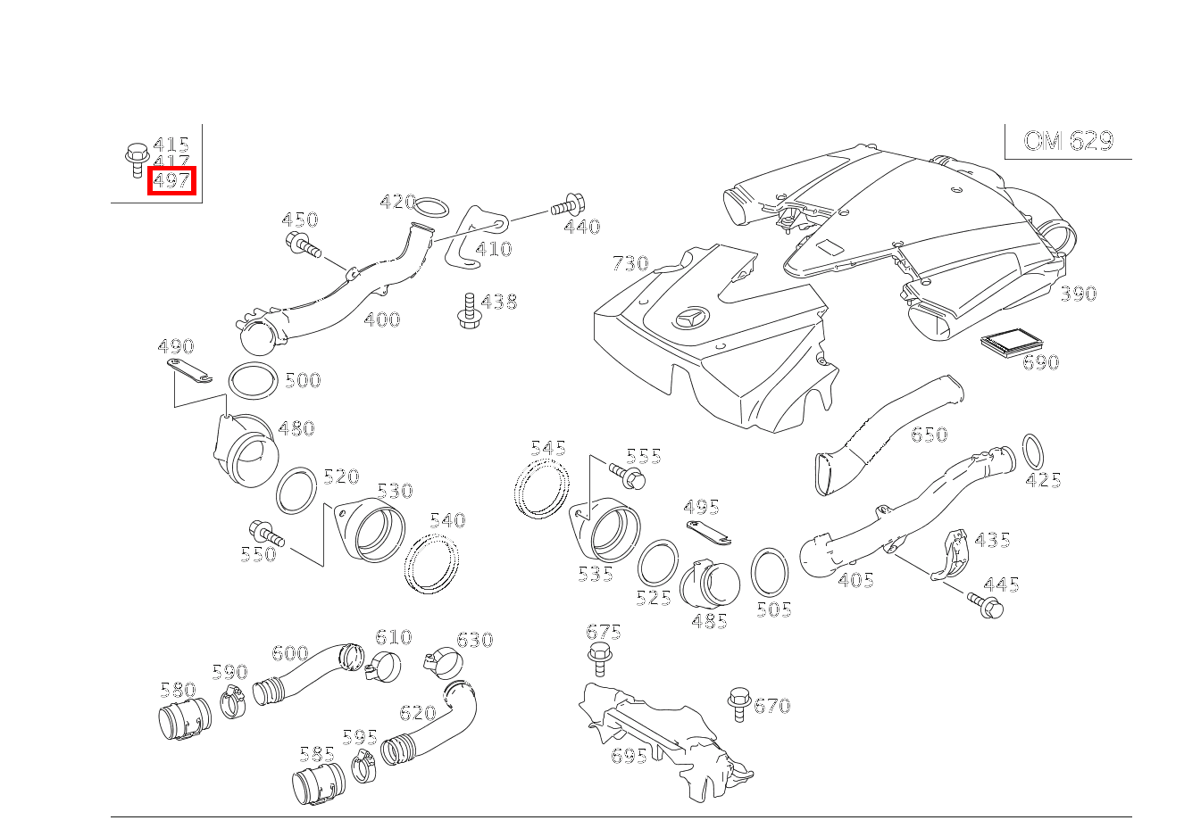 Sechsrundschraube BEFESTIGUNG HALTER; M6X12 E 420 CDI Limousine 211