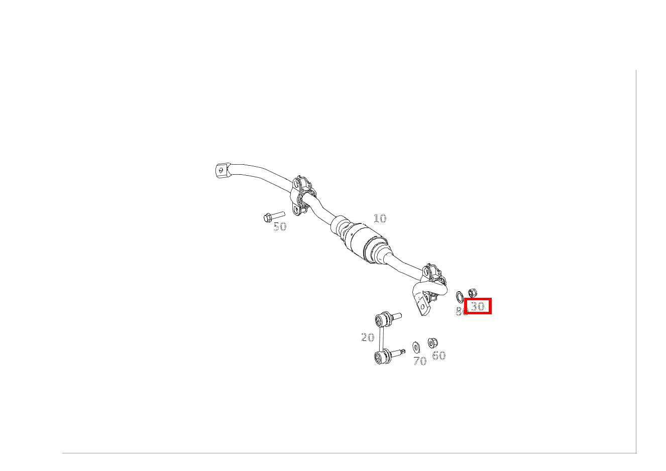 Sechskantmutter VERBINDUNGSSTANGE AN DREHSTAB; M14X1,5 Mercedes-AMG GLE 43 4MATIC Coupé 293 Sechskantmutter VERBINDUNGSSTANGE AN DREHSTAB; M14X1,5 Mercedes-AMG GLE 43 4MATIC Coupé 293