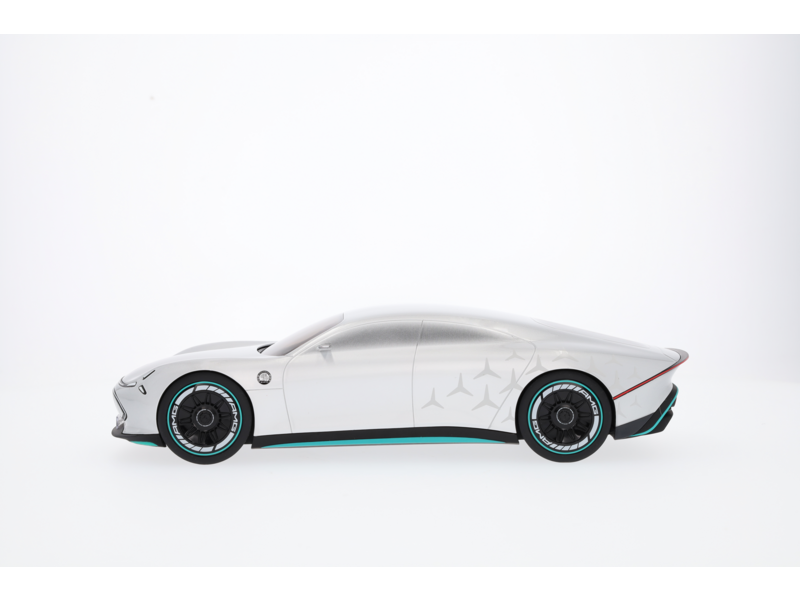 Vision AMG, Showcar silber alubeam, NZG, 1:18