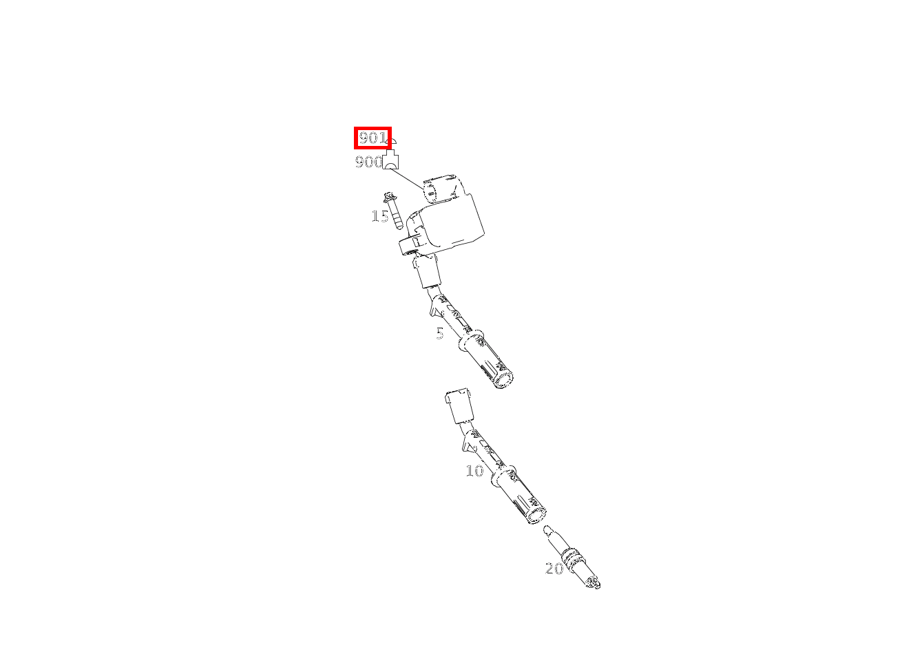 Kontaktbuchse 0.5-0.75 MM2 SLK2.8 SLK55 AMG 172