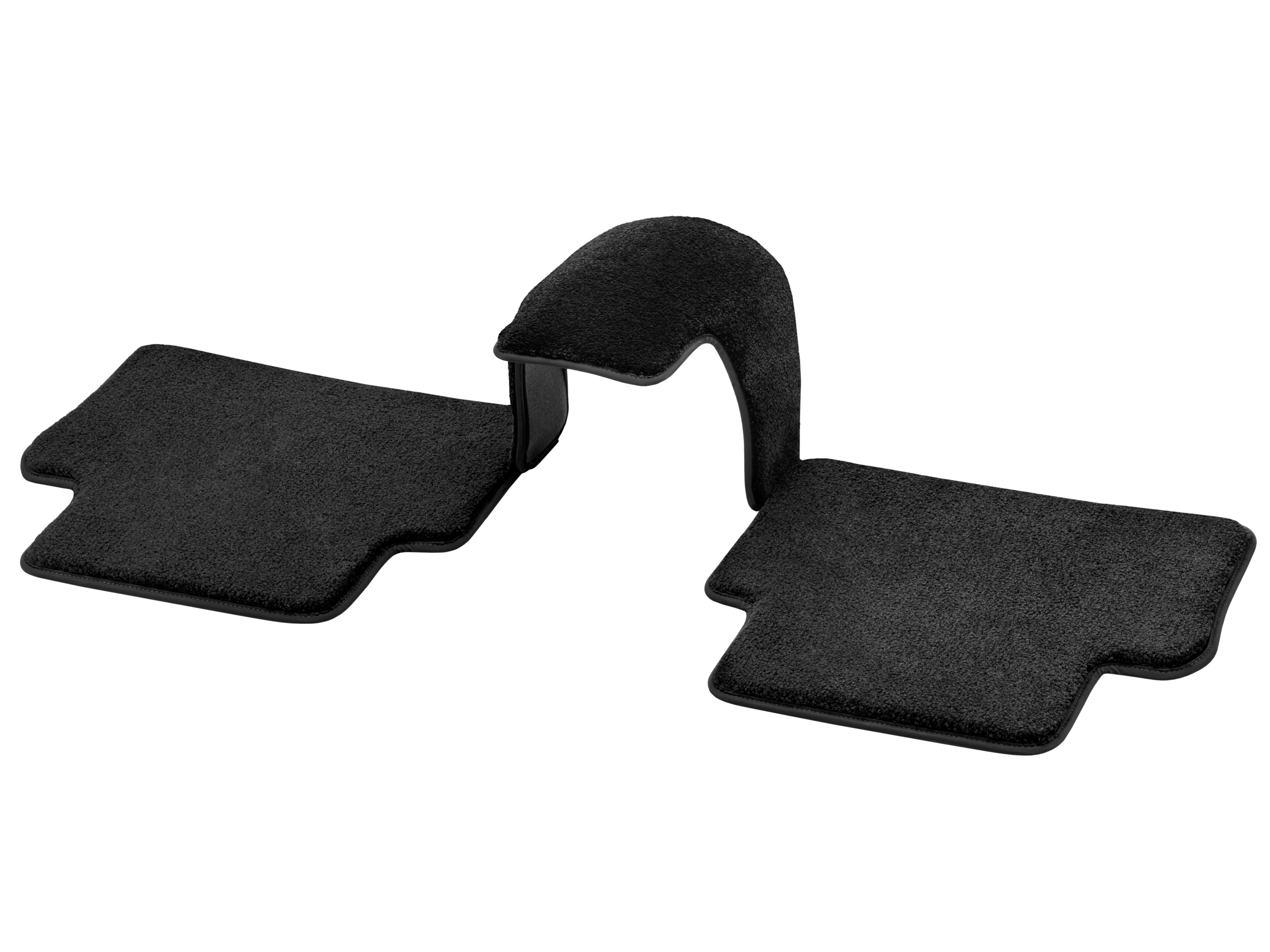 Veloursmatten EXCLUSIV, Fond mit Kardantunnelmatte