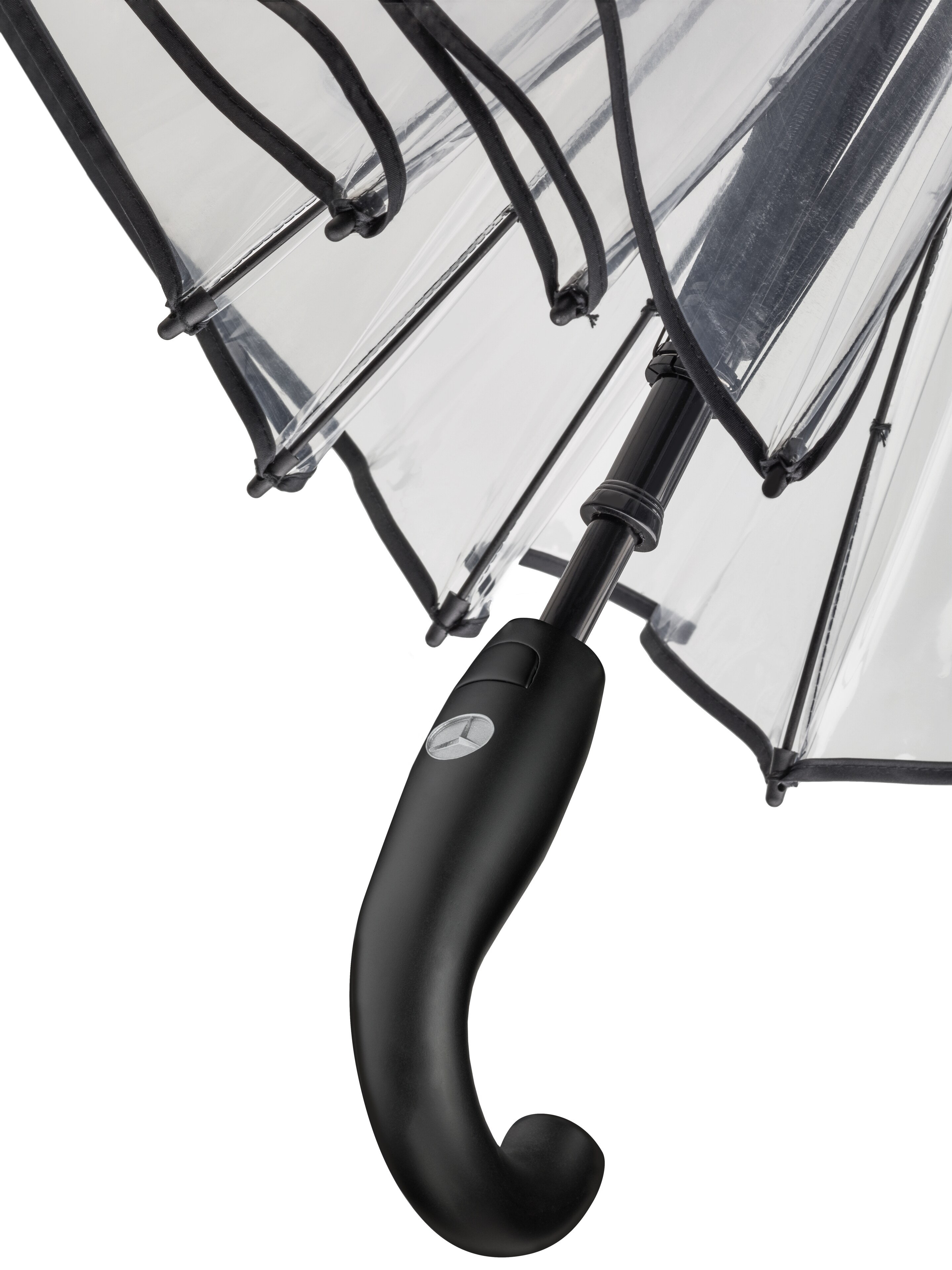 Stockschirm, transparent