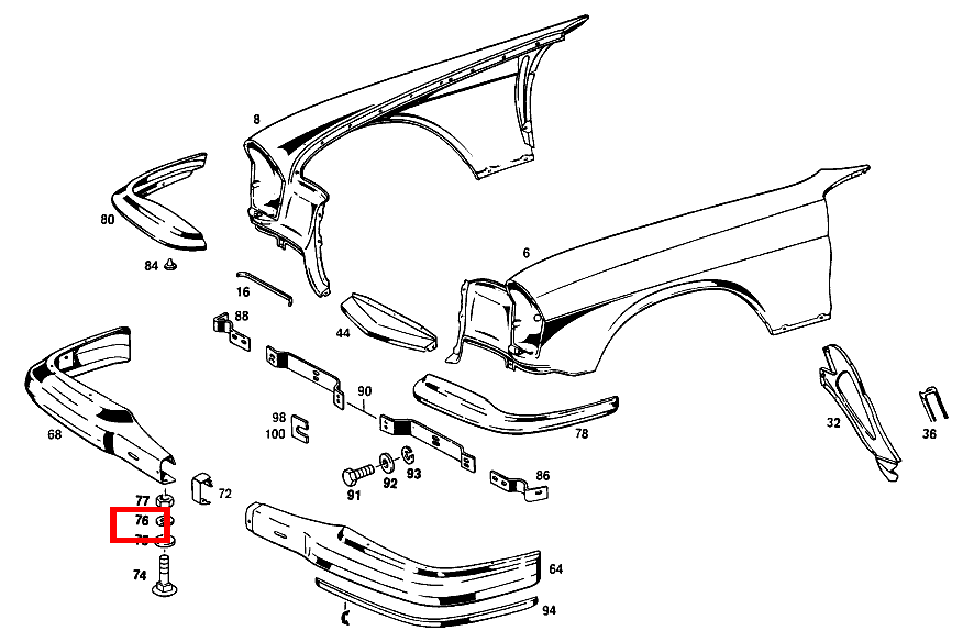 Federring 220 SE b/C 111