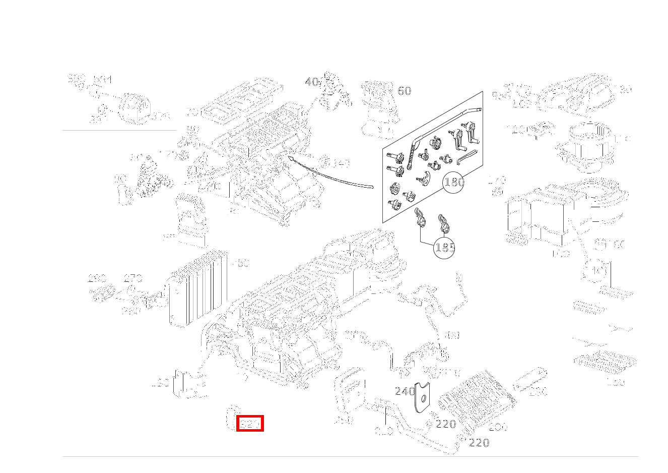 SPANNFEDER CLK 63 AMG Cabriolet 209 SPANNFEDER CLK 63 AMG Cabriolet 209