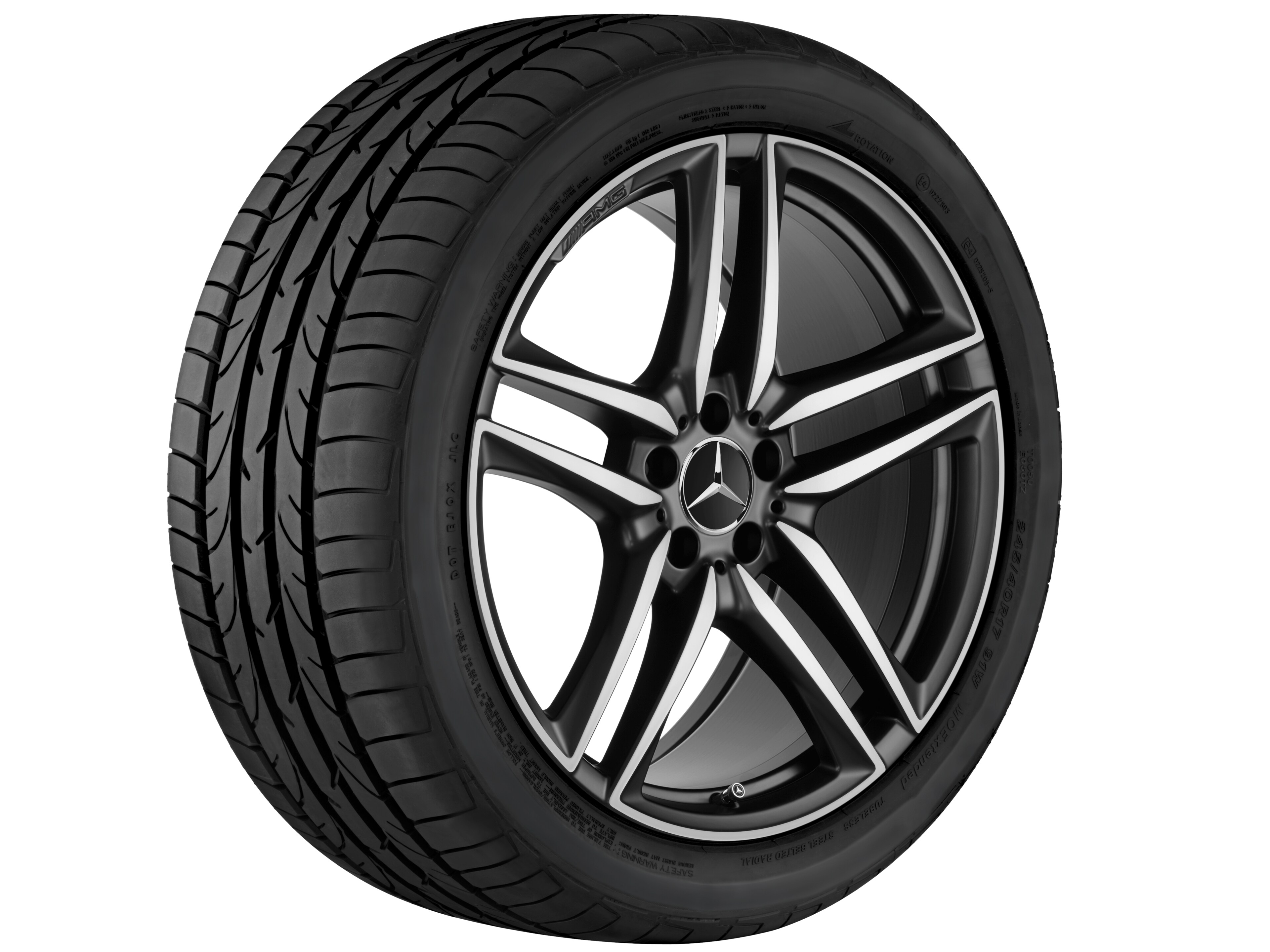AMG 5-Doppelspeichen-Rad, 50,8 cm (20 Zoll)