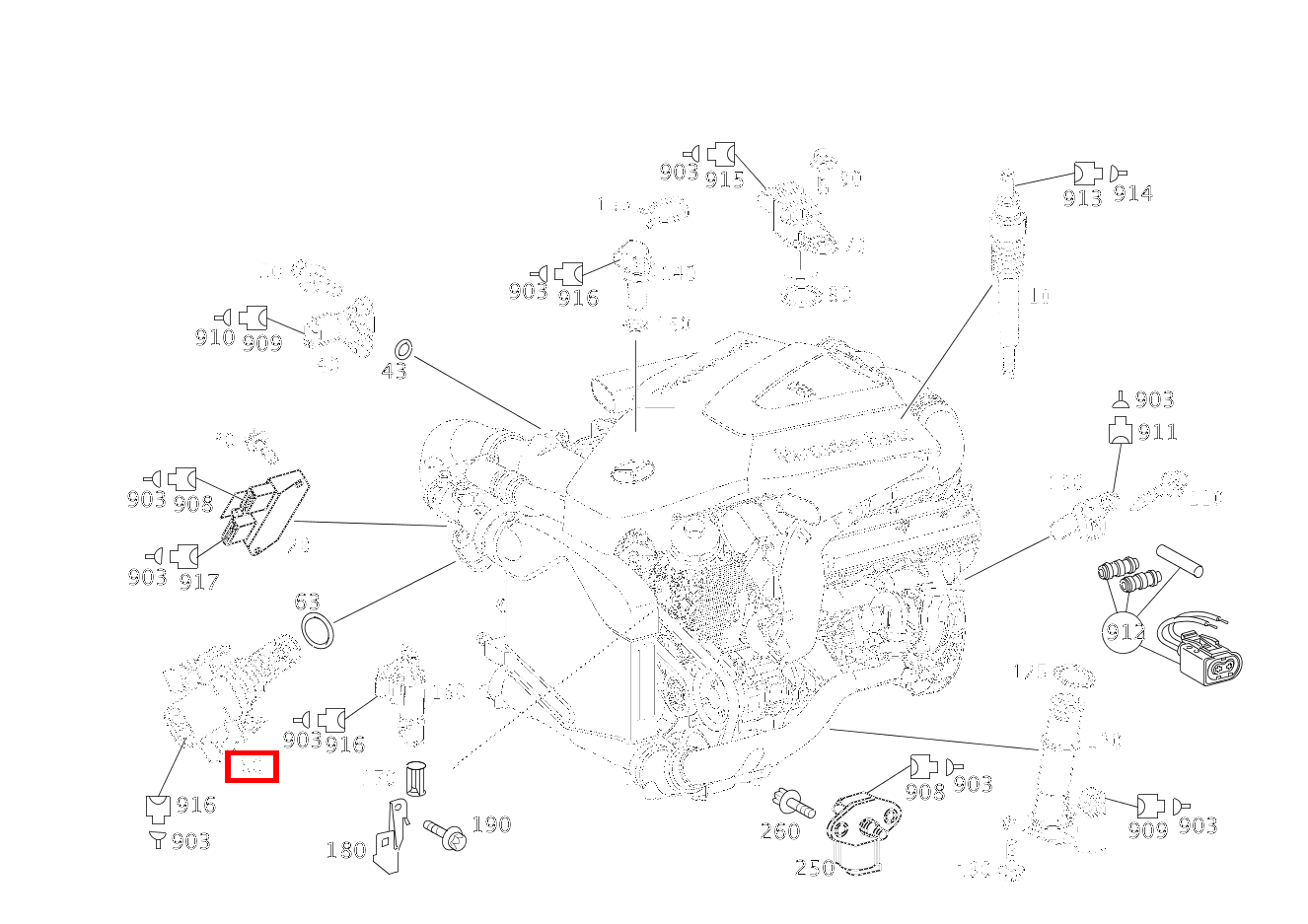 Temperatursensor Temperaturfühler Ansaugluft ML 400 CDI Off-Roader 163 Temperatursensor Temperaturfühler Ansaugluft ML 400 CDI Off-Roader 163