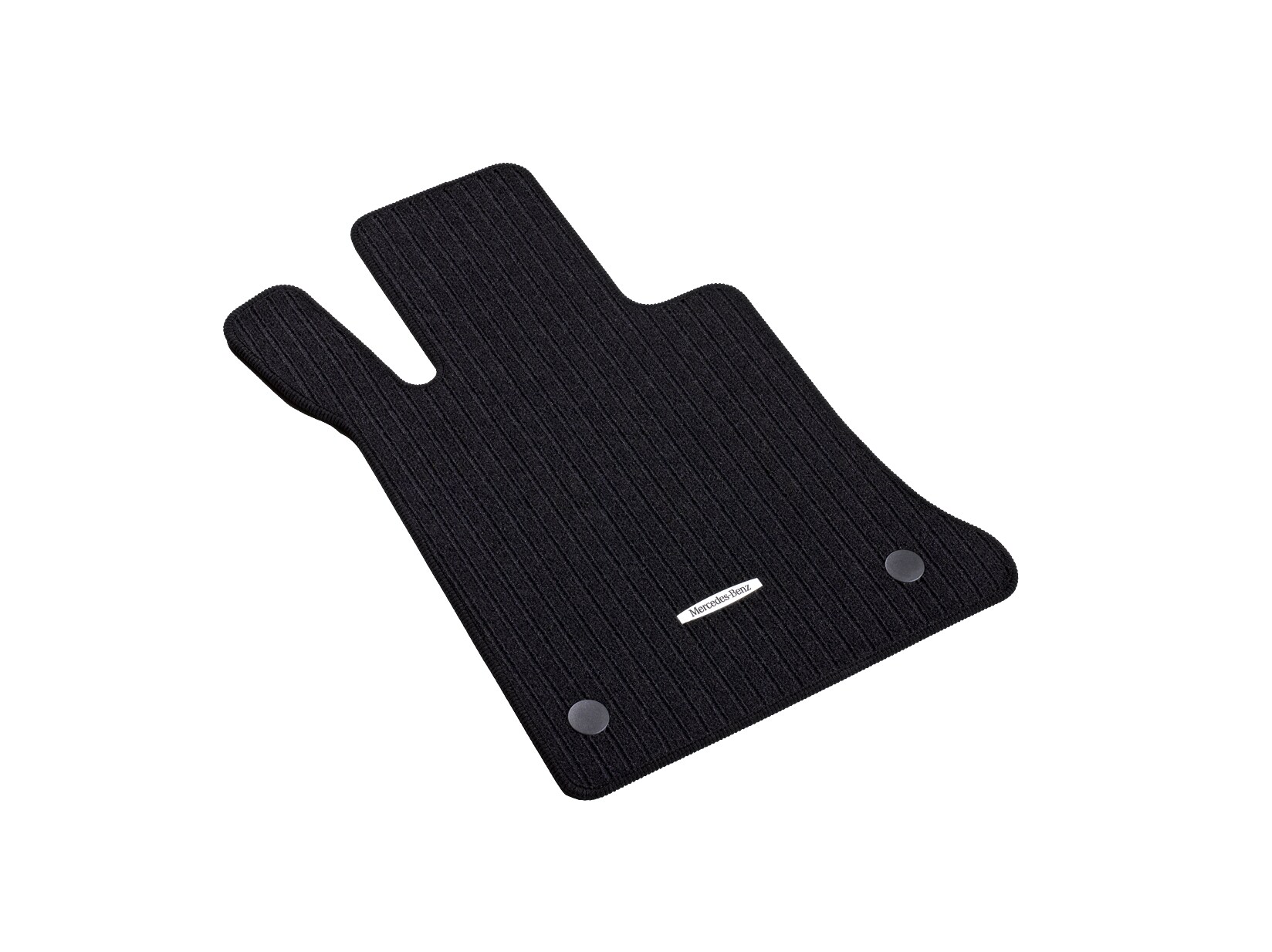Ripsmatte schwarz