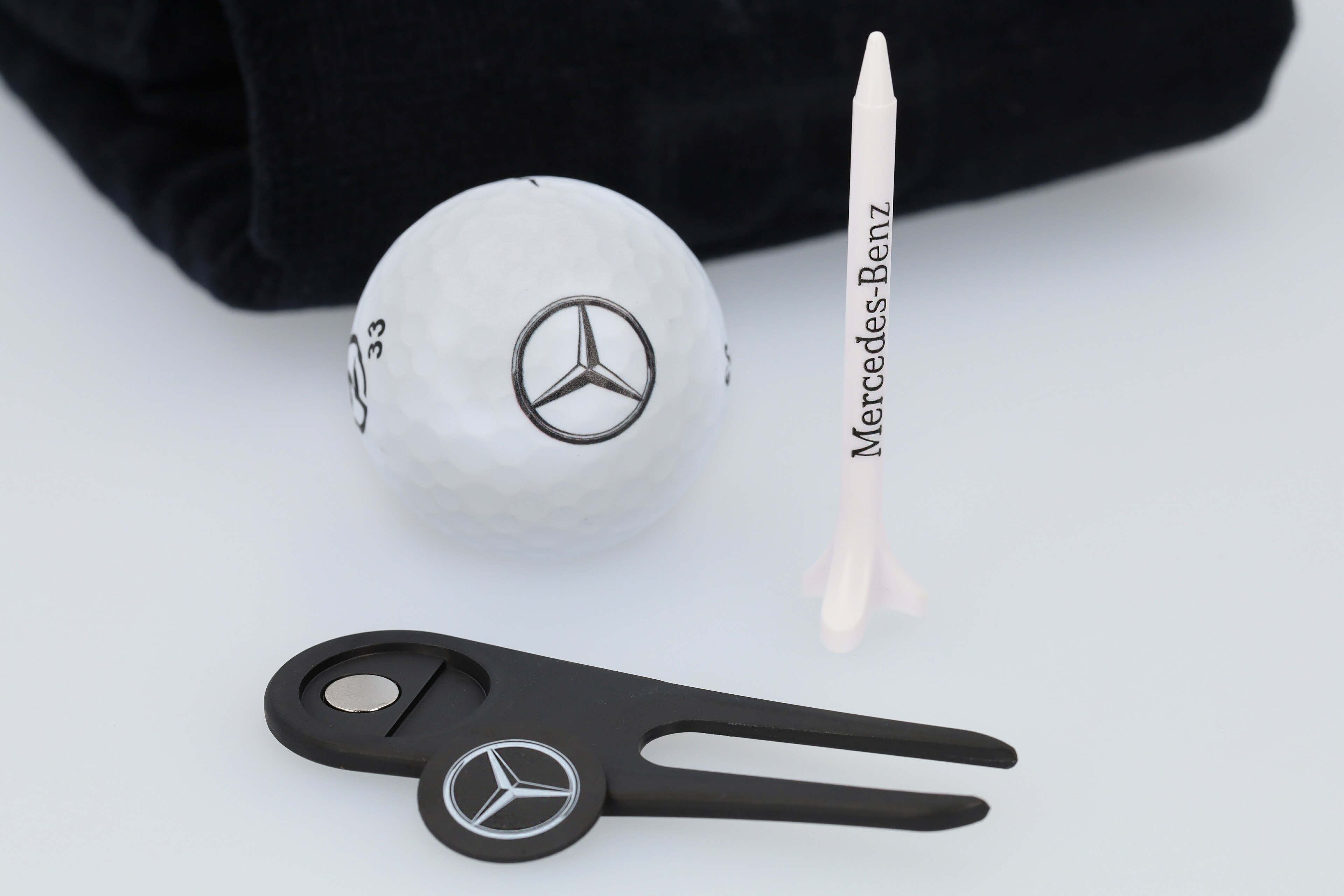 Mercedes-Benz -  Golf-Geschenkset, groß, schwarz