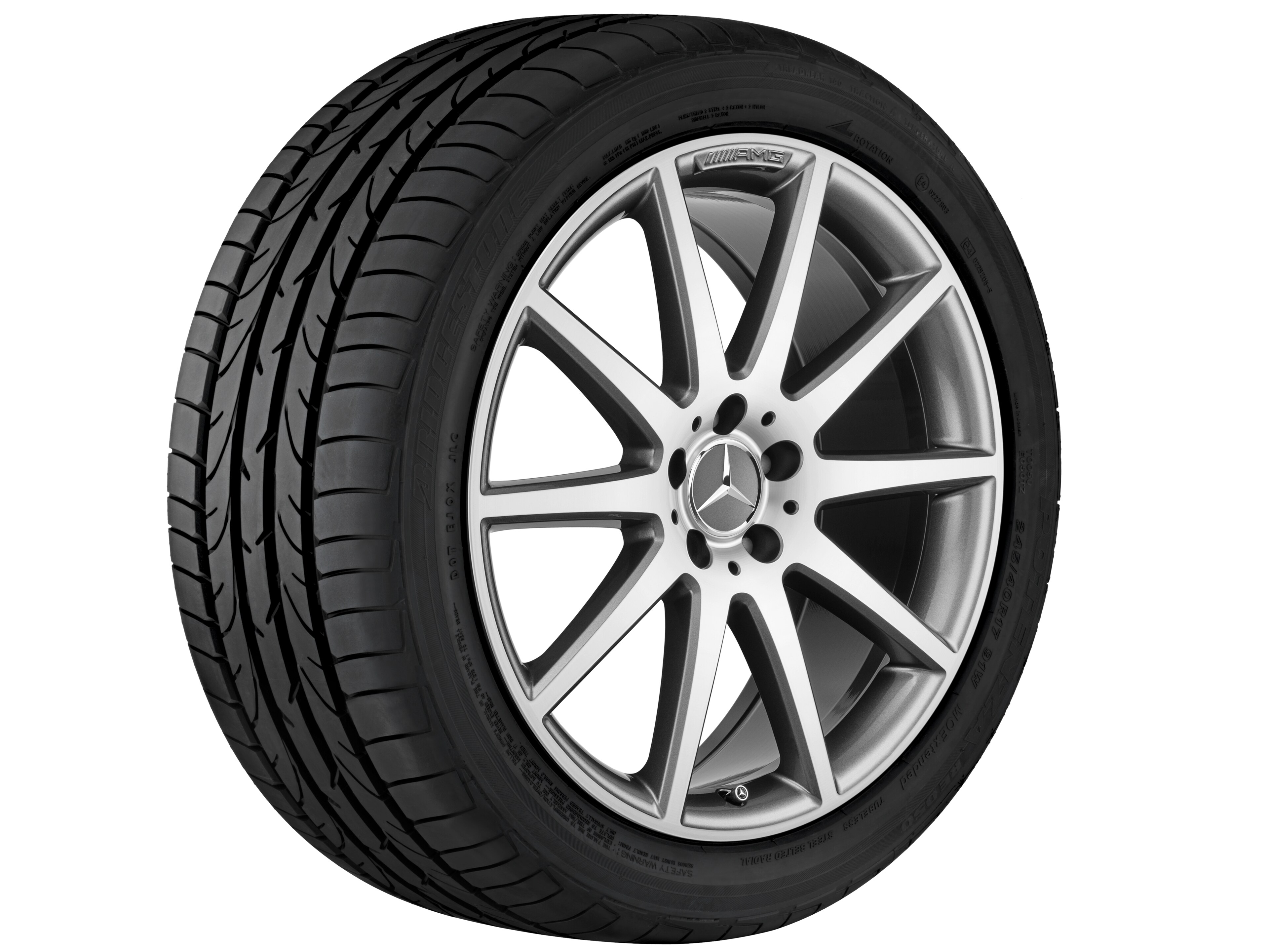 AMG 10-Speichen-Rad, 50,8 cm (20 Zoll)