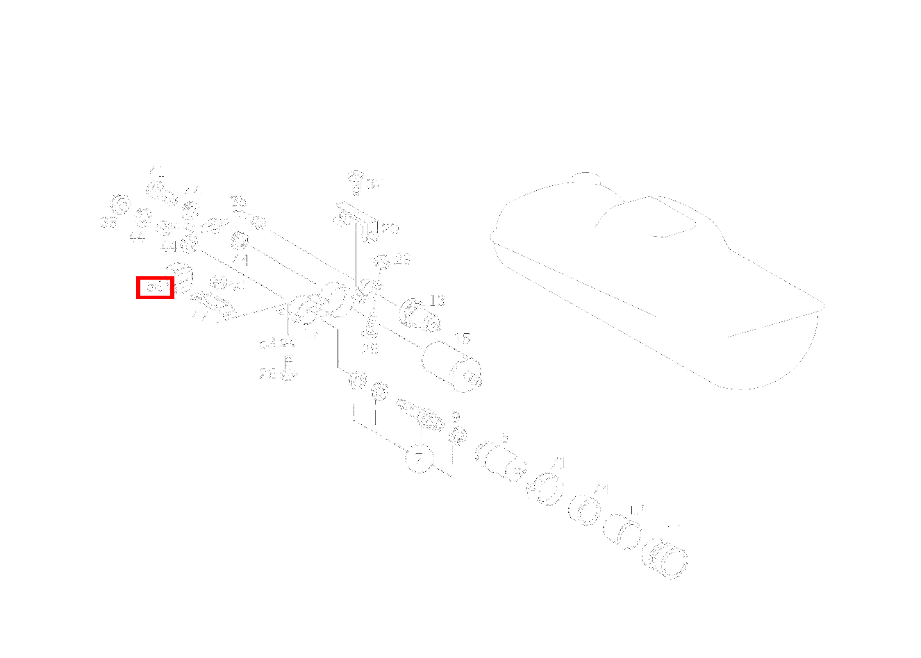 ELASTOMERRING AUFHAENGUNG KRAFTSTOFFPUMPENPAKET G 500 463