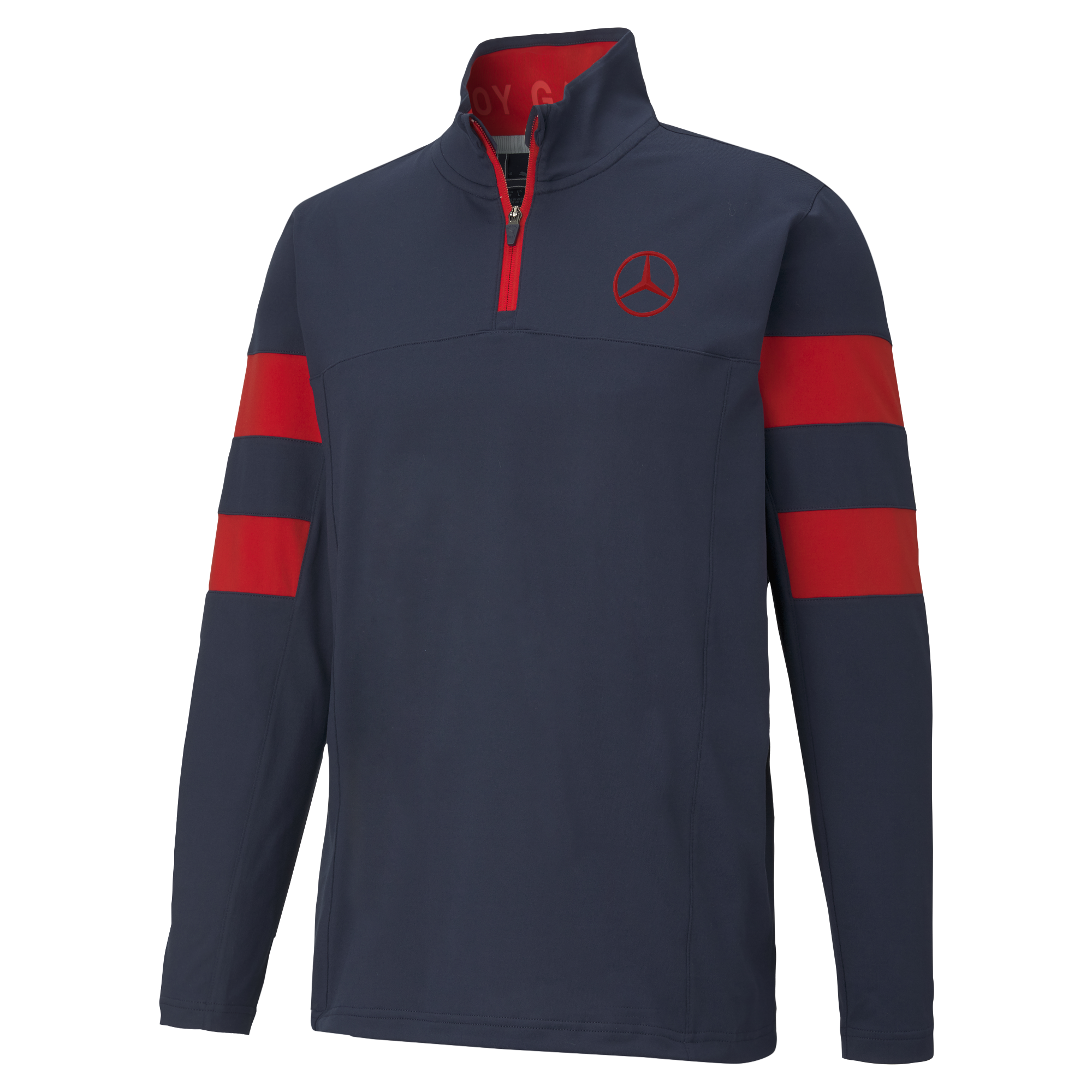 Golf-Sweater Herren, navy/rot