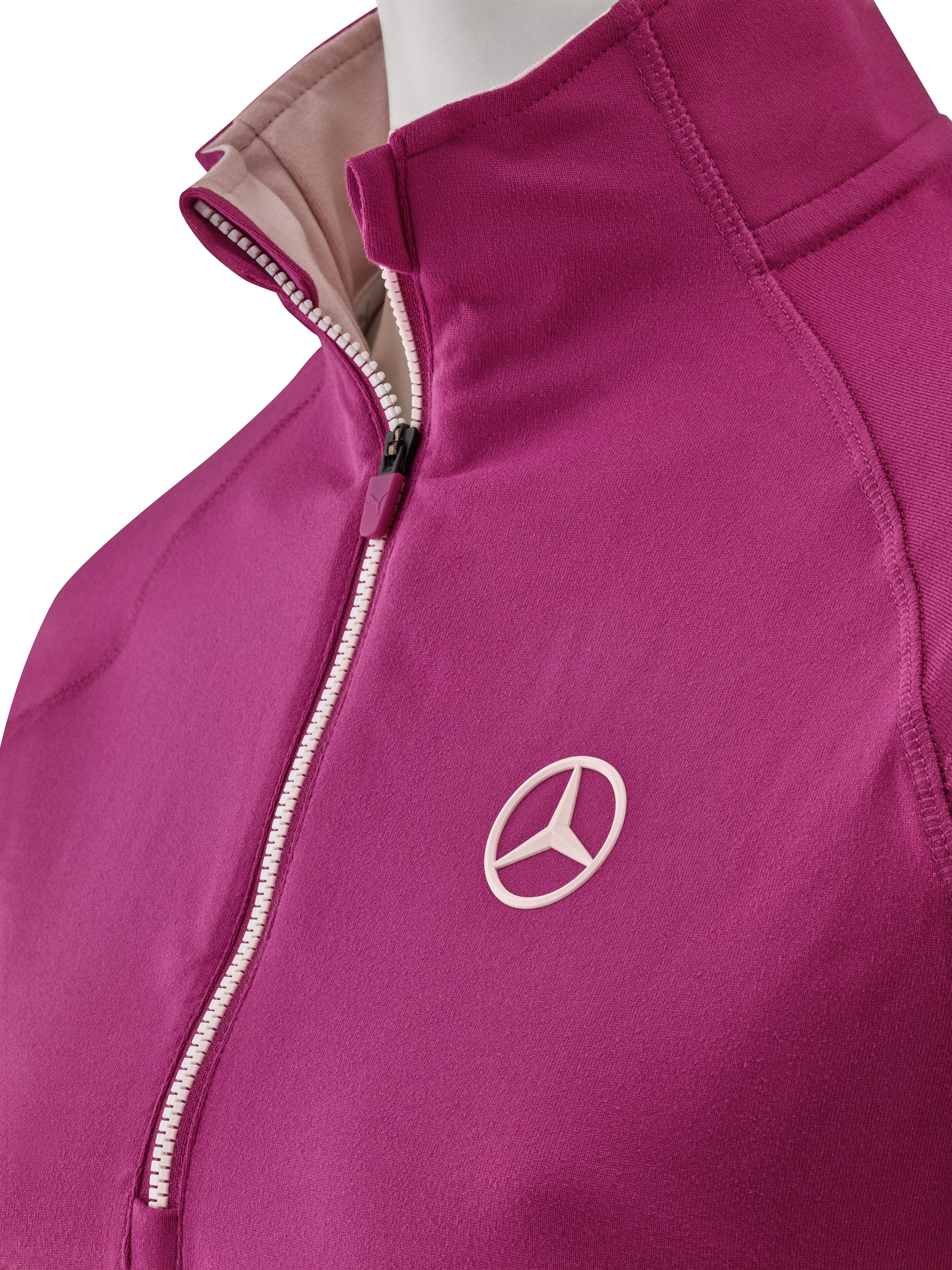 Golf-Sweater Damen, fuchsia