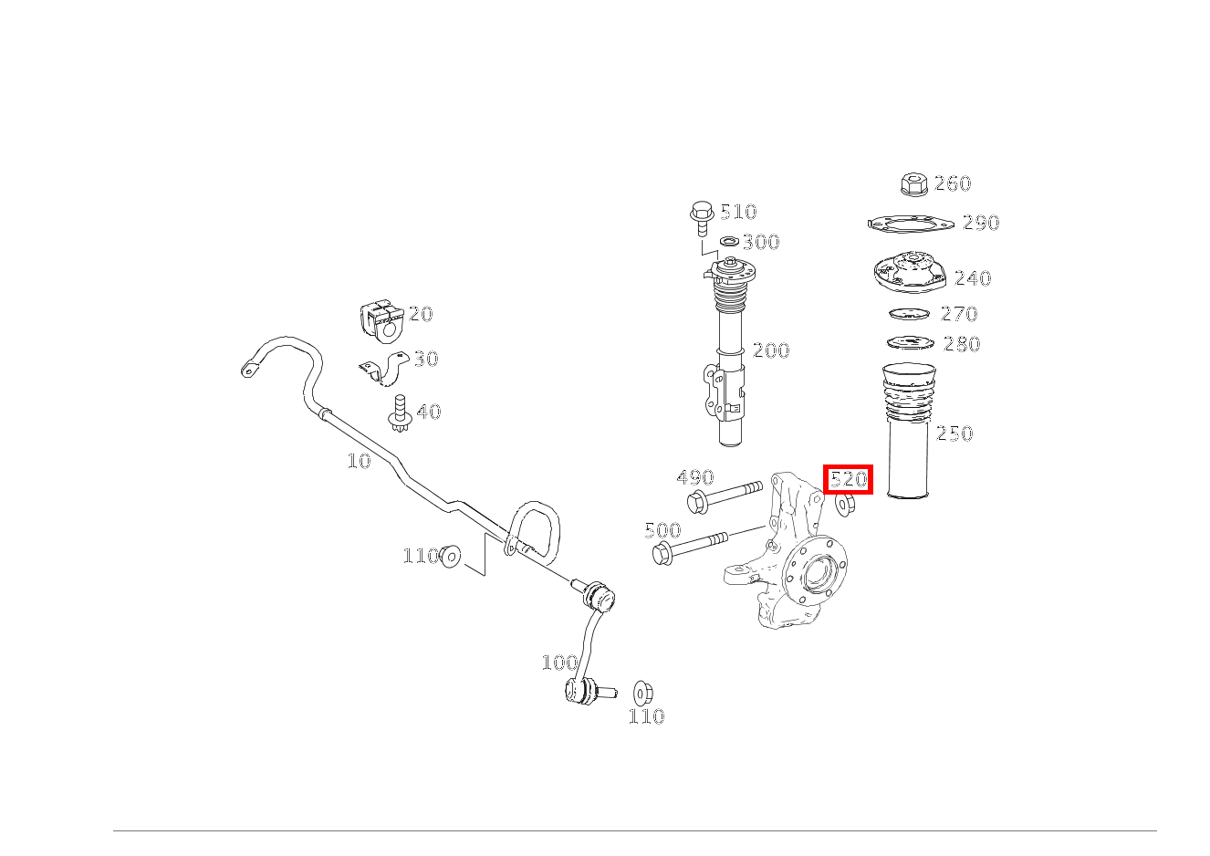 Mutter Stoßdämpfer an Achsschenkel; M14X1.5 906 Mutter Stoßdämpfer an Achsschenkel; M14X1.5 906