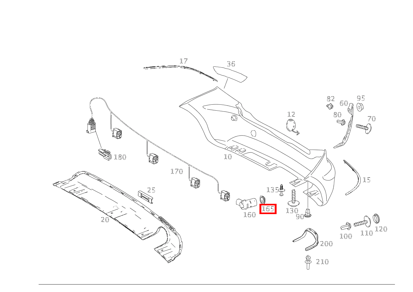 Abstandsring SENSOR A 200 TURBO COUPE 169