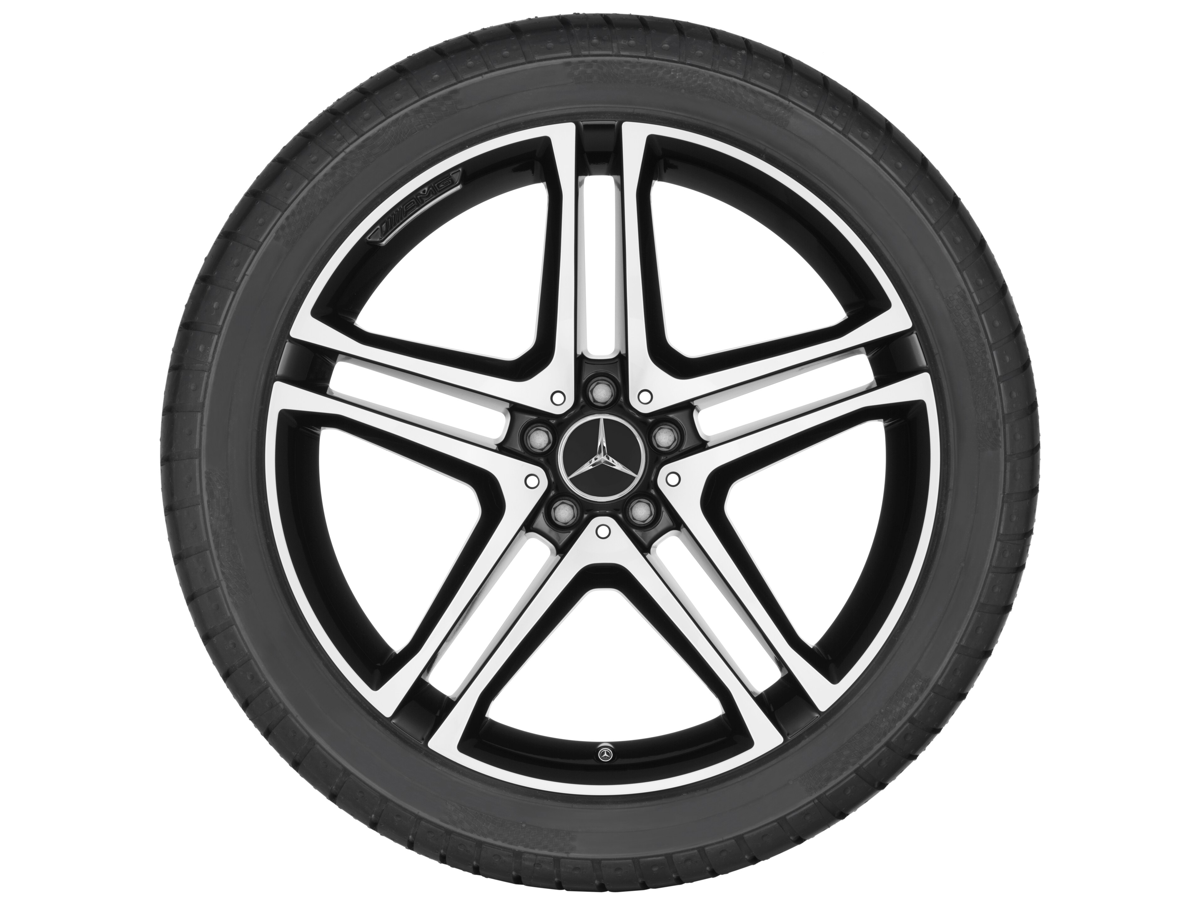 Mercedes-Benz - AMG 5-Doppelspeichen-Rad, 53,3 cm (21 Zoll) AMG 5-Doppelspeichen-Rad, 53,3 cm (21 Zoll)
