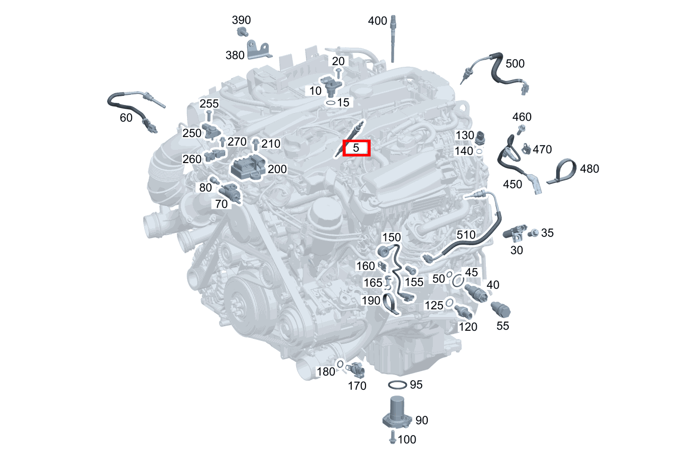 Glühkerze CLS250CDI BE 218