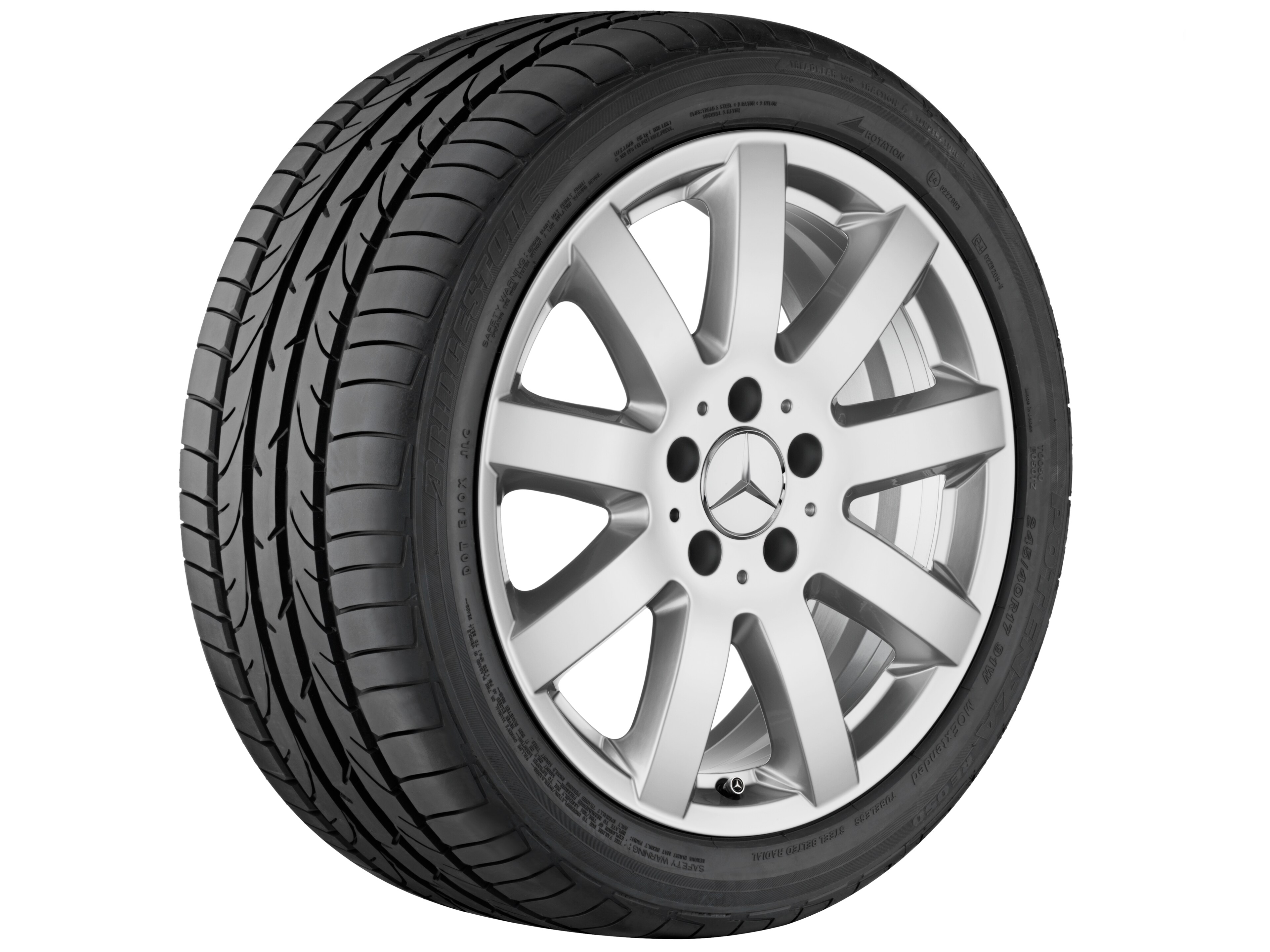 MB 9-Speichen-Rad, Tarazed, 43,2 cm (17 Zoll)